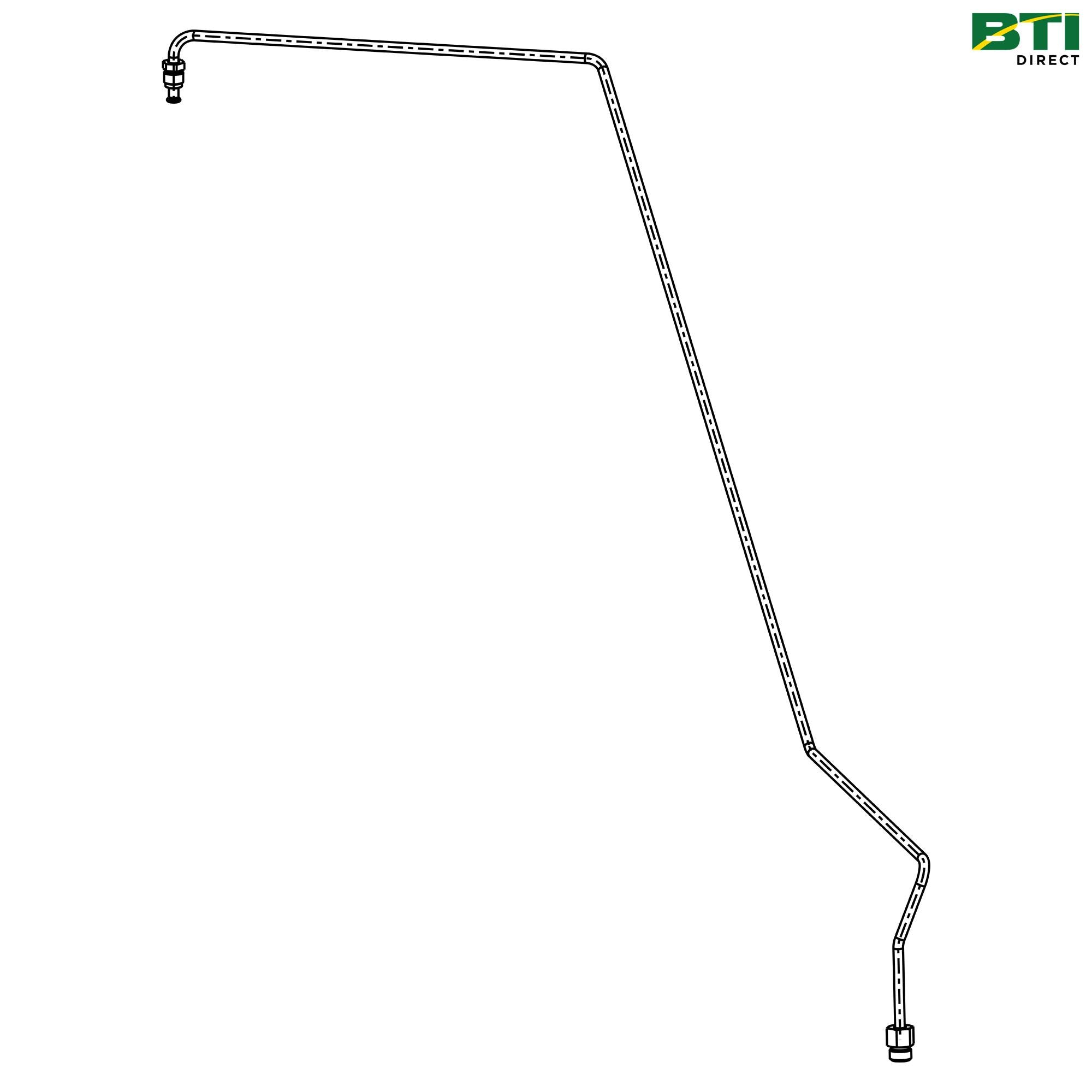 AN277533: Right Side Brake Line Assembly
