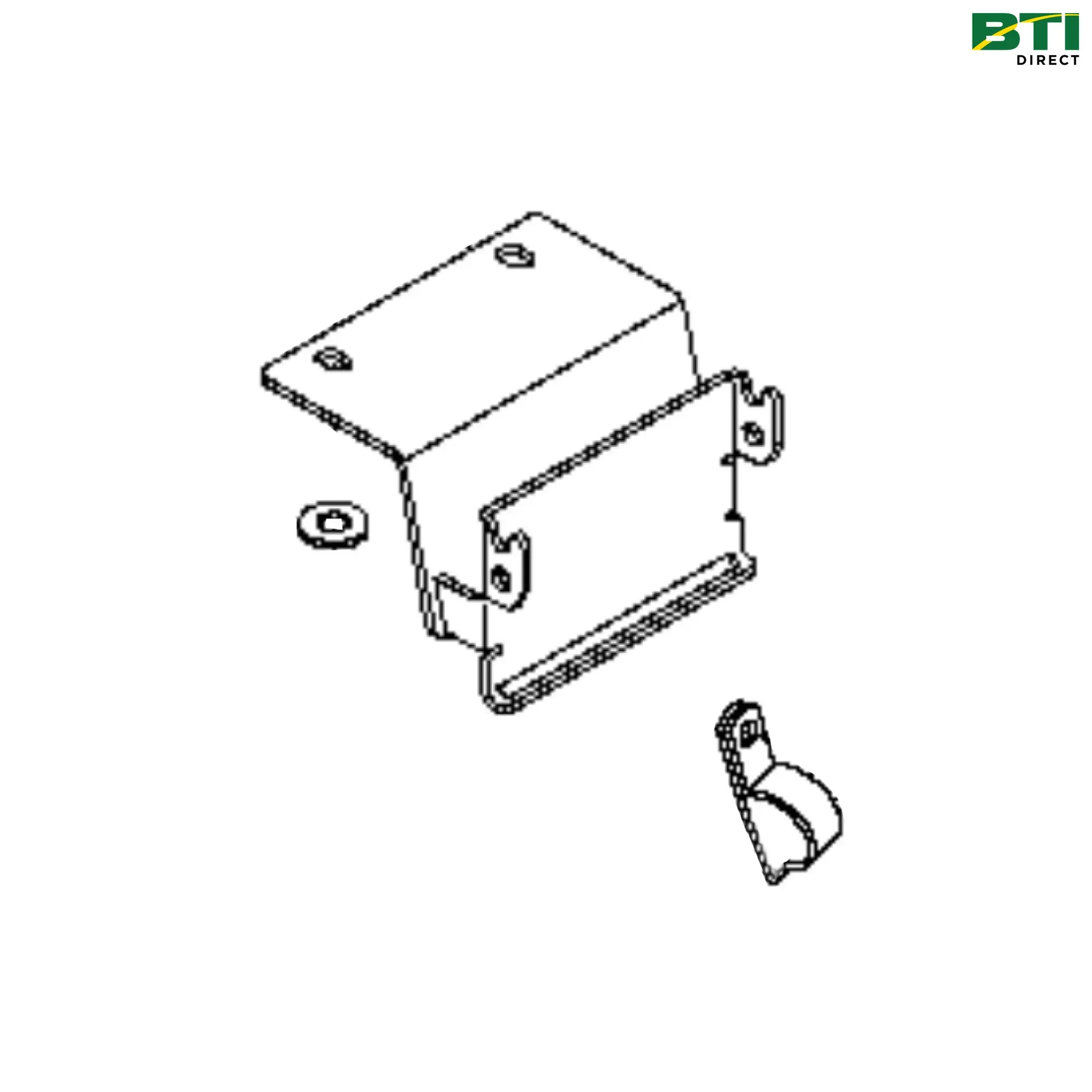RE175670: Receiver Bracket Kit