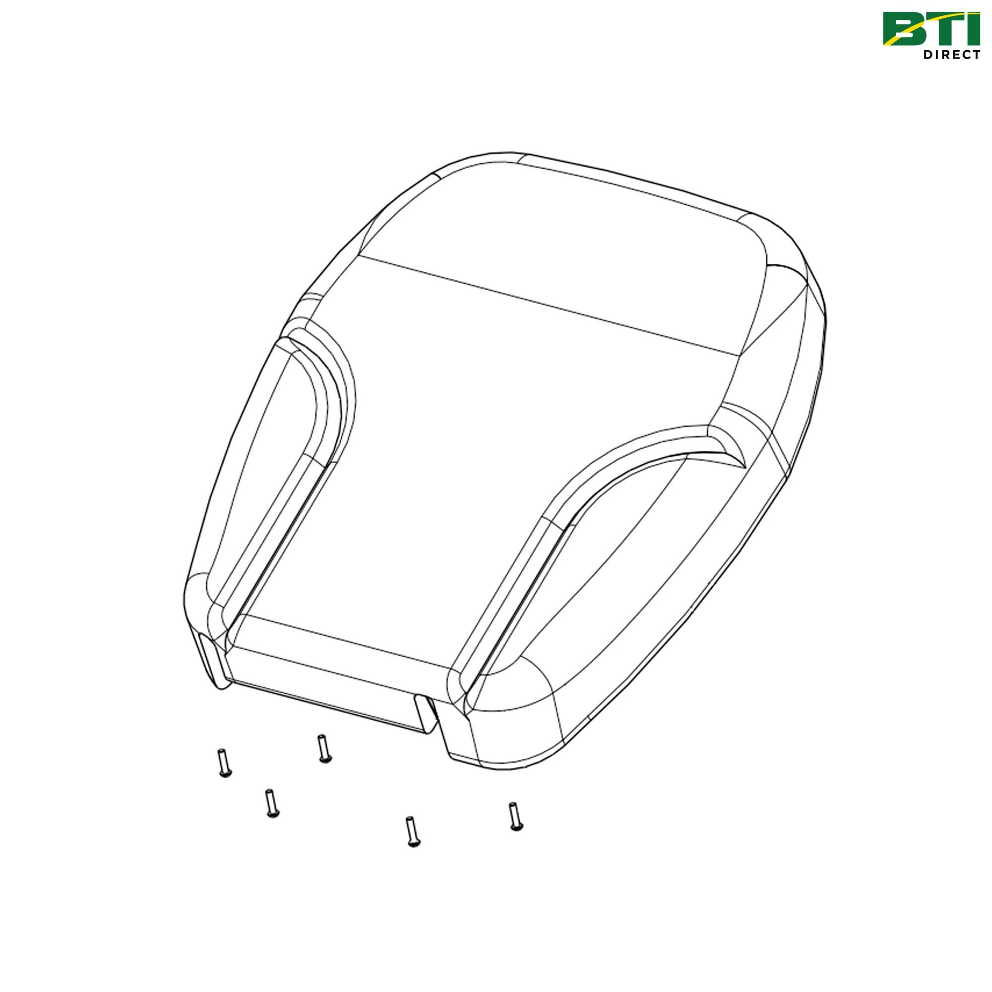 AL224109: Fabric Seat Backrest Cushion