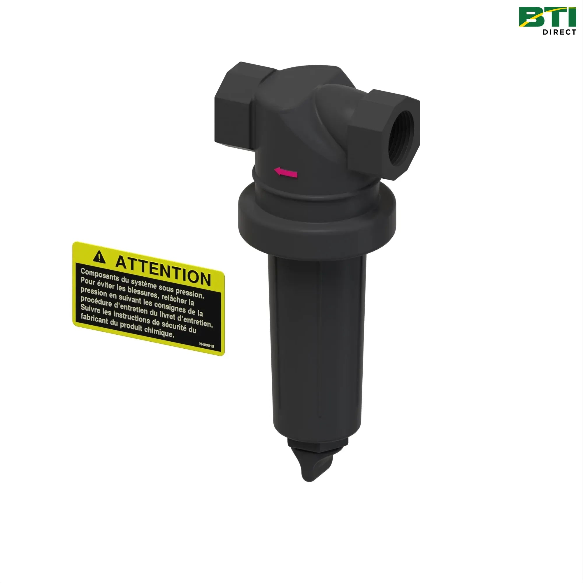 AN406386: Solution Line Strainer Assembly