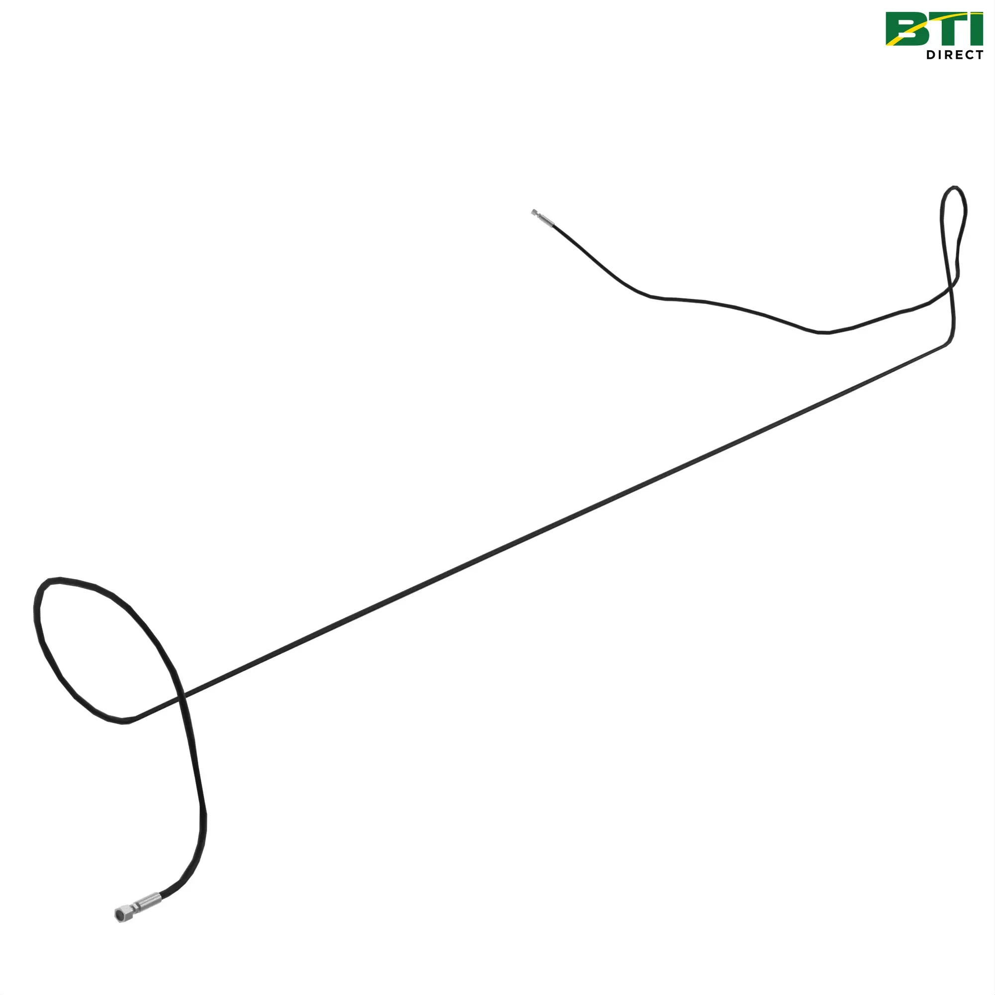 AXE37452: Reel Aft Fabricated Hydraulic Hose (Multi-coupler to Left Side Fore or Aft Cylinder Base)