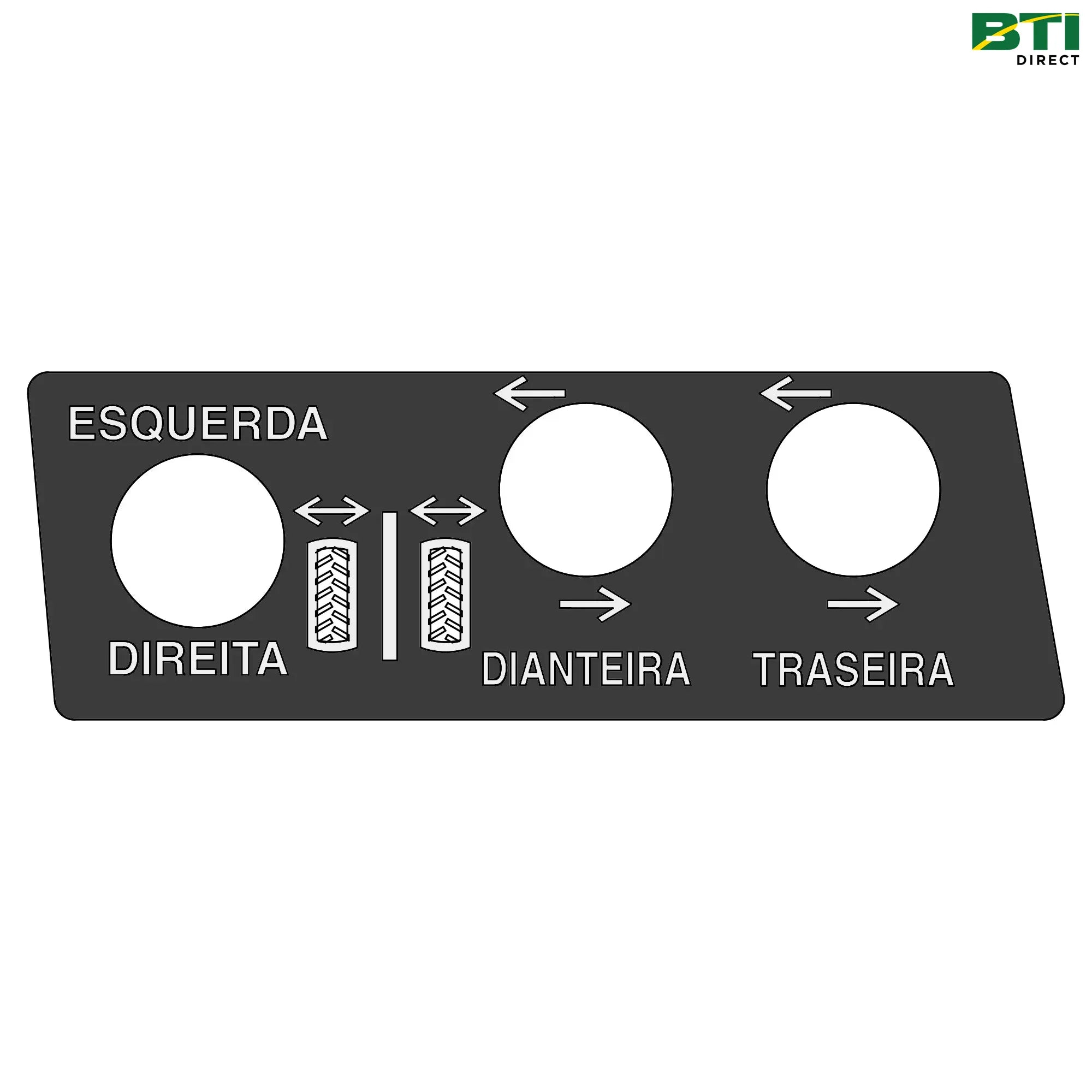 N308438: Tread Adjust Label