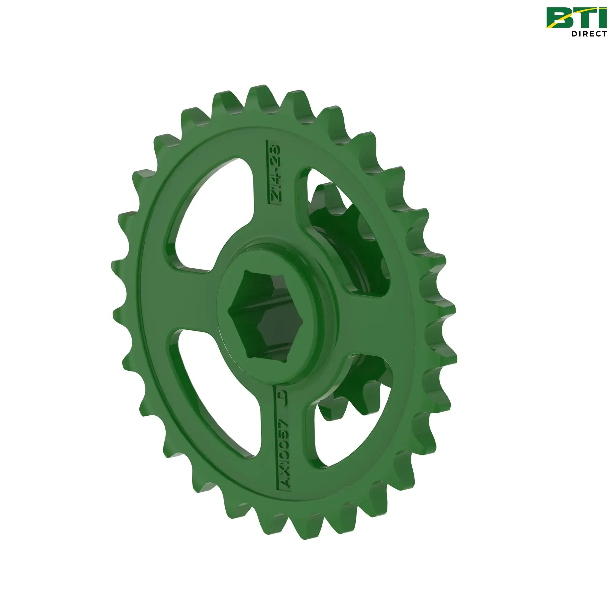 AX10057: Double Chain Sprocket, 14 and 28 Teeth