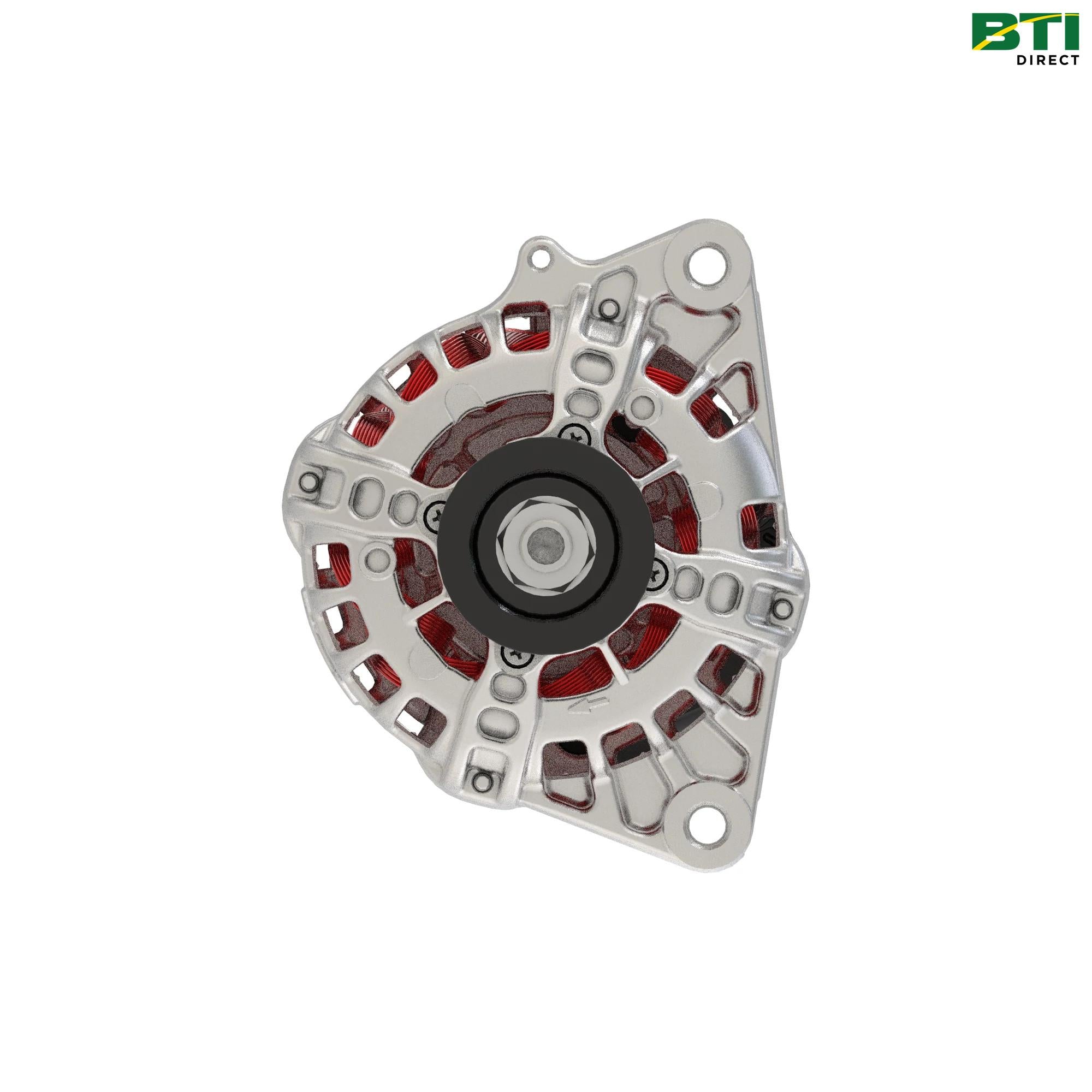 AL219434: Internal Fan Alternator with Pulley, 14 Volts, 90 Amp