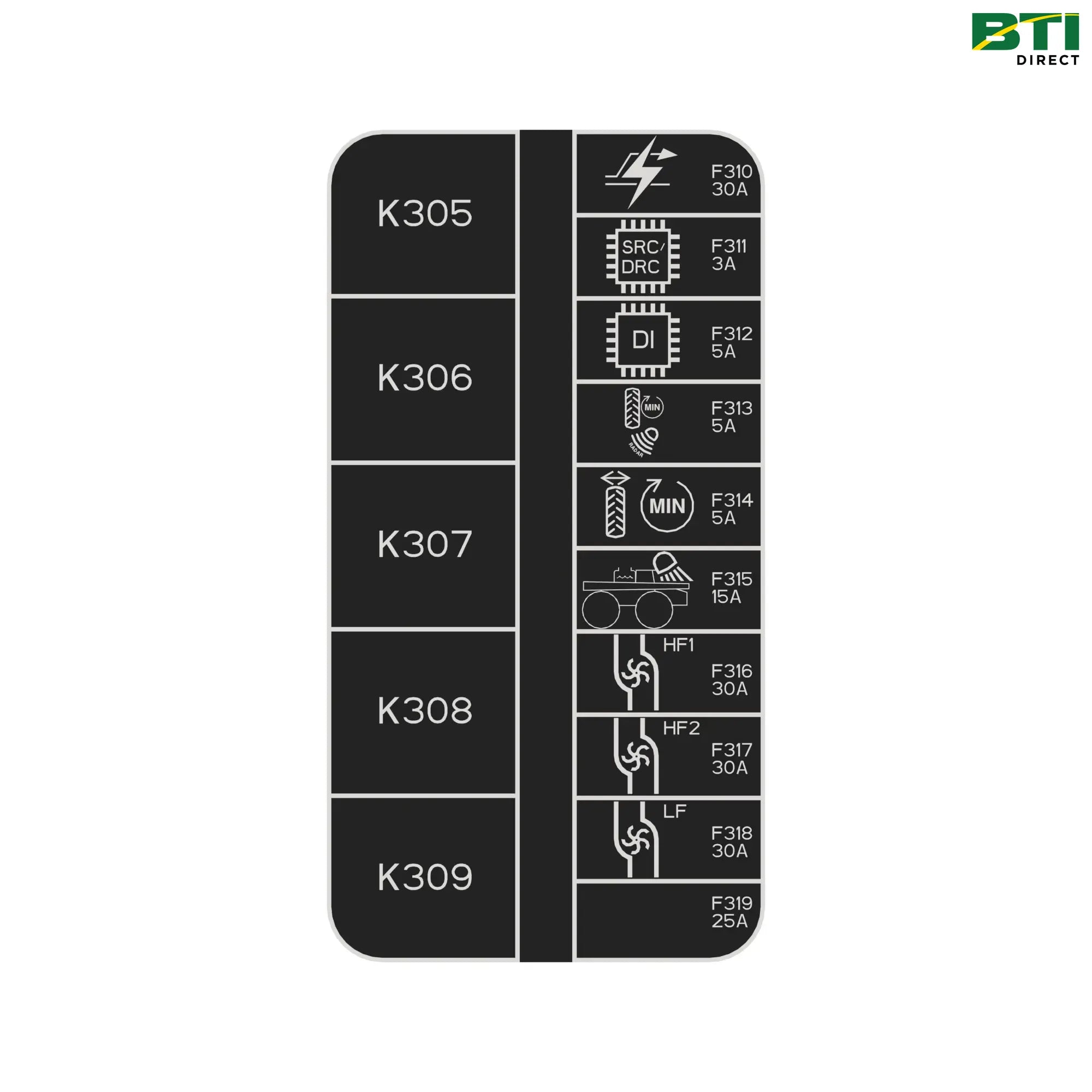 N405756: Rear Load Center Label