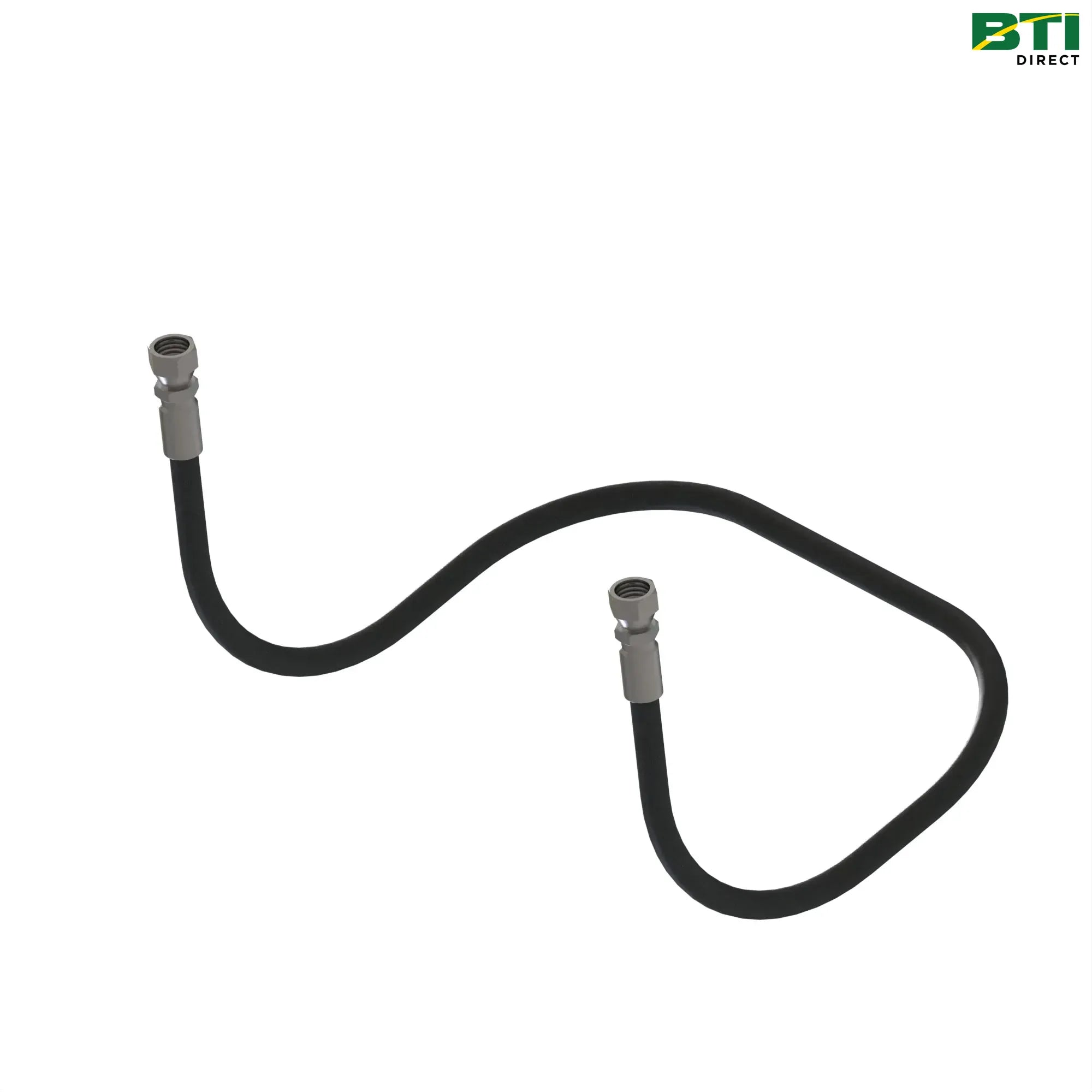 RE199316: Right Side Pick-up Drawbar Fabricated Hydraulic Hose