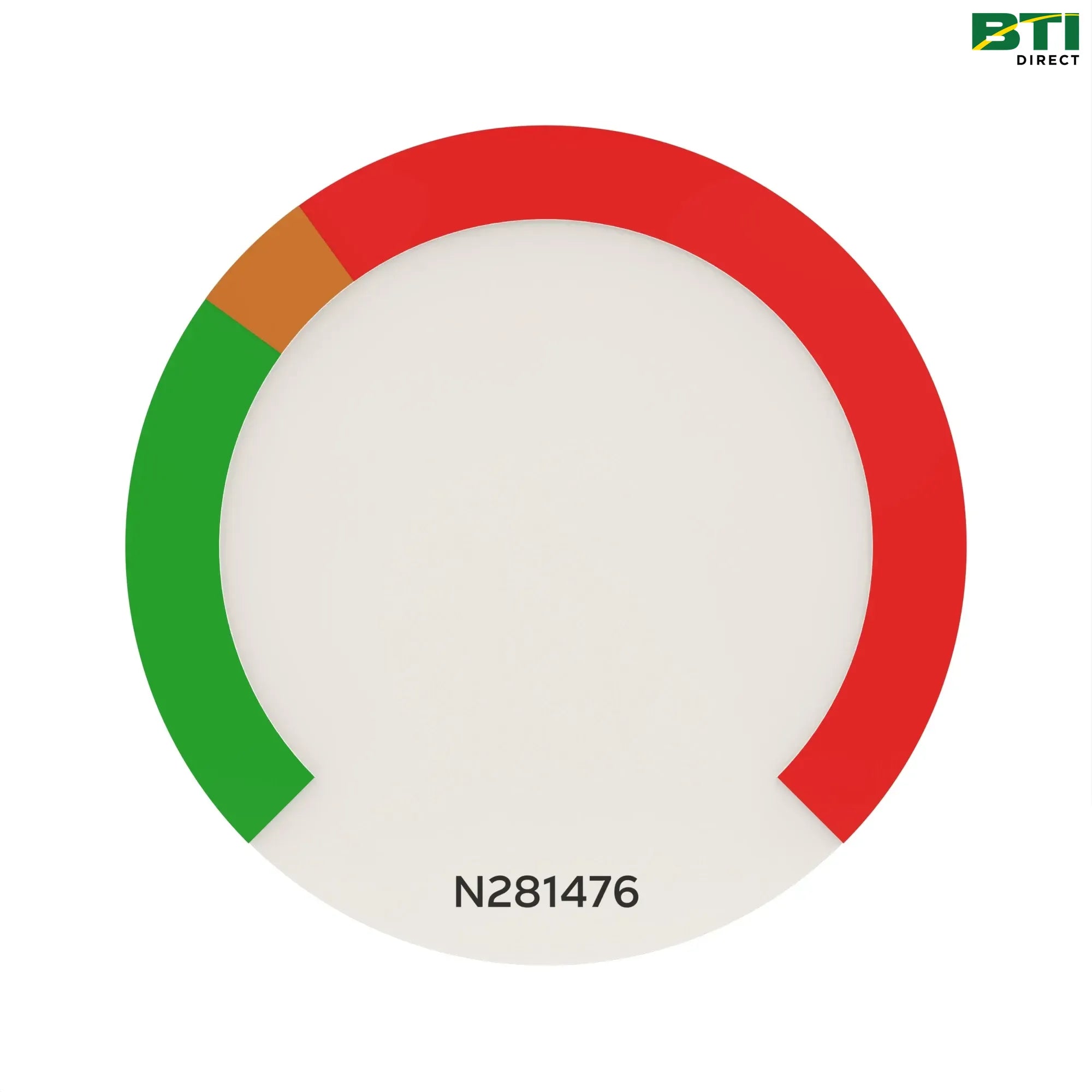 N281476: Pressure Gauge Label