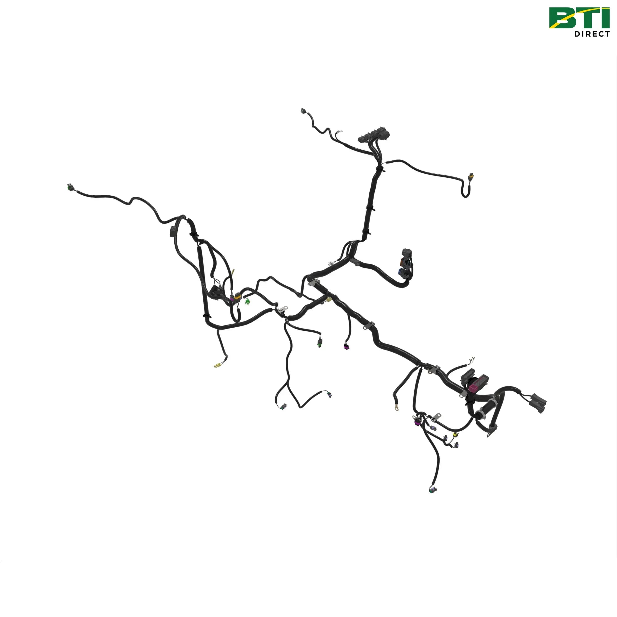 RE206239: Mechanical Hitch Isolated Cab Wiring Harness