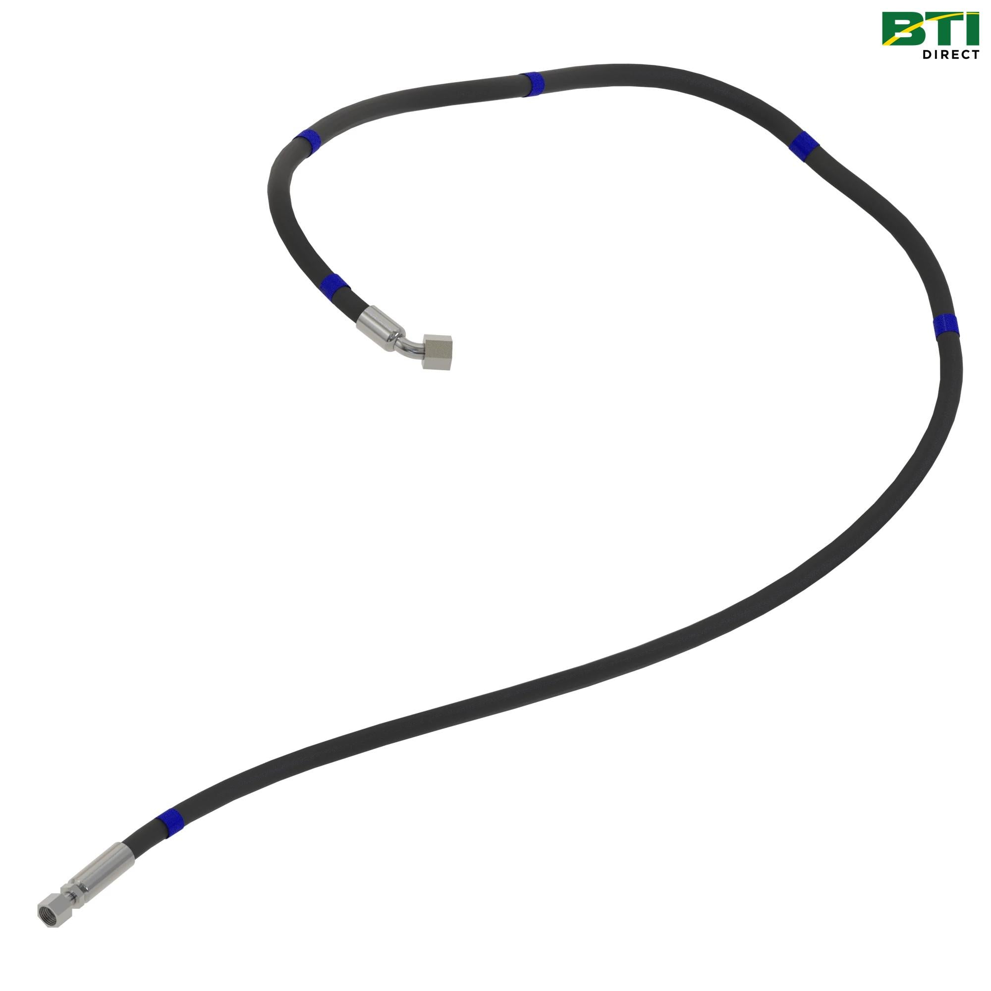 AN405016: Steering Cylinder Base Fabricated Hydraulic Hose