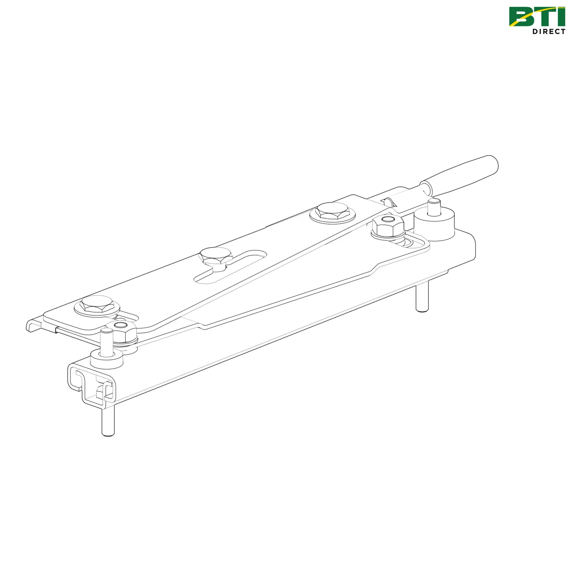 AUC16427: Left Side Seat Slide Track Kit