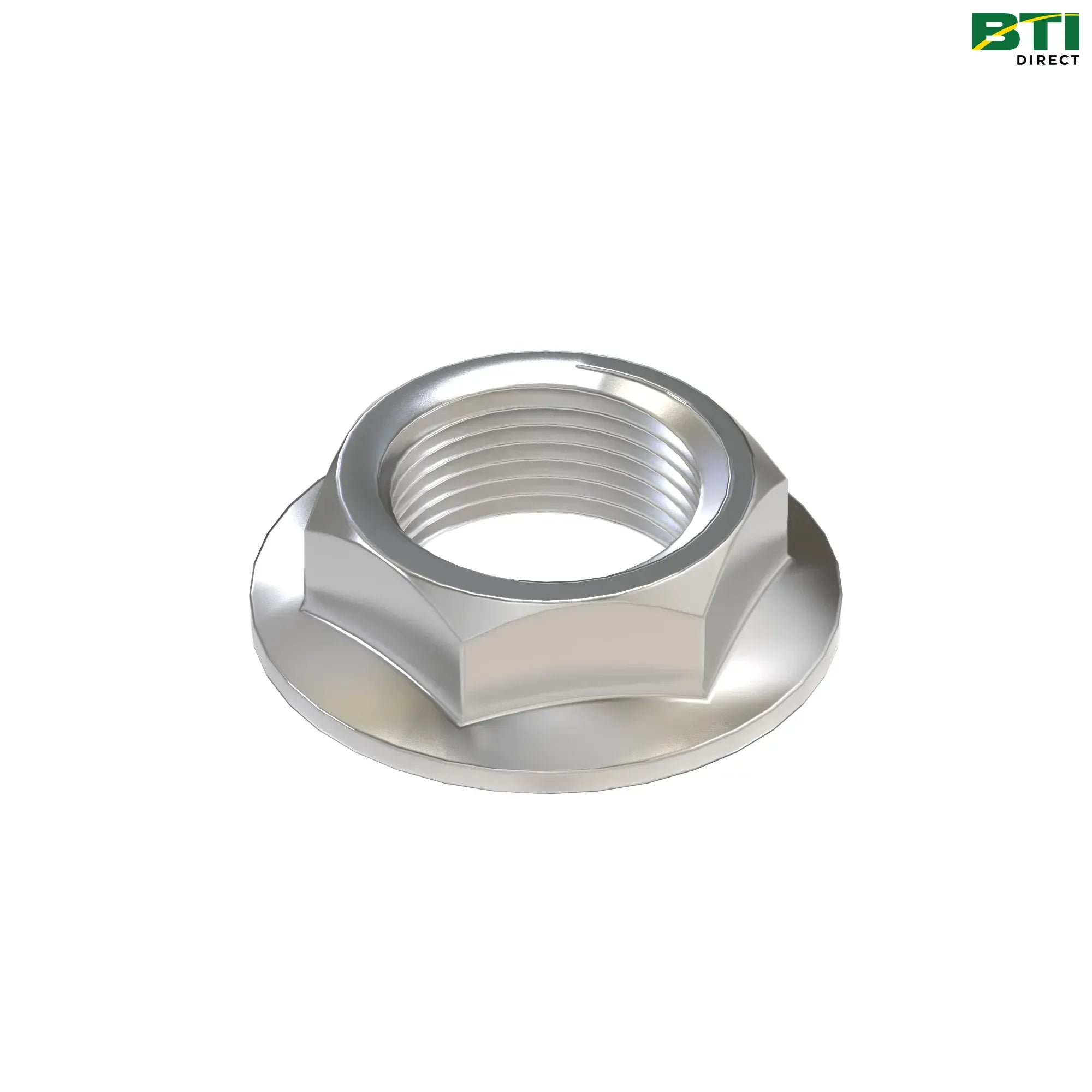 N284121: Hexagonal Flanged Lock Nut, M5