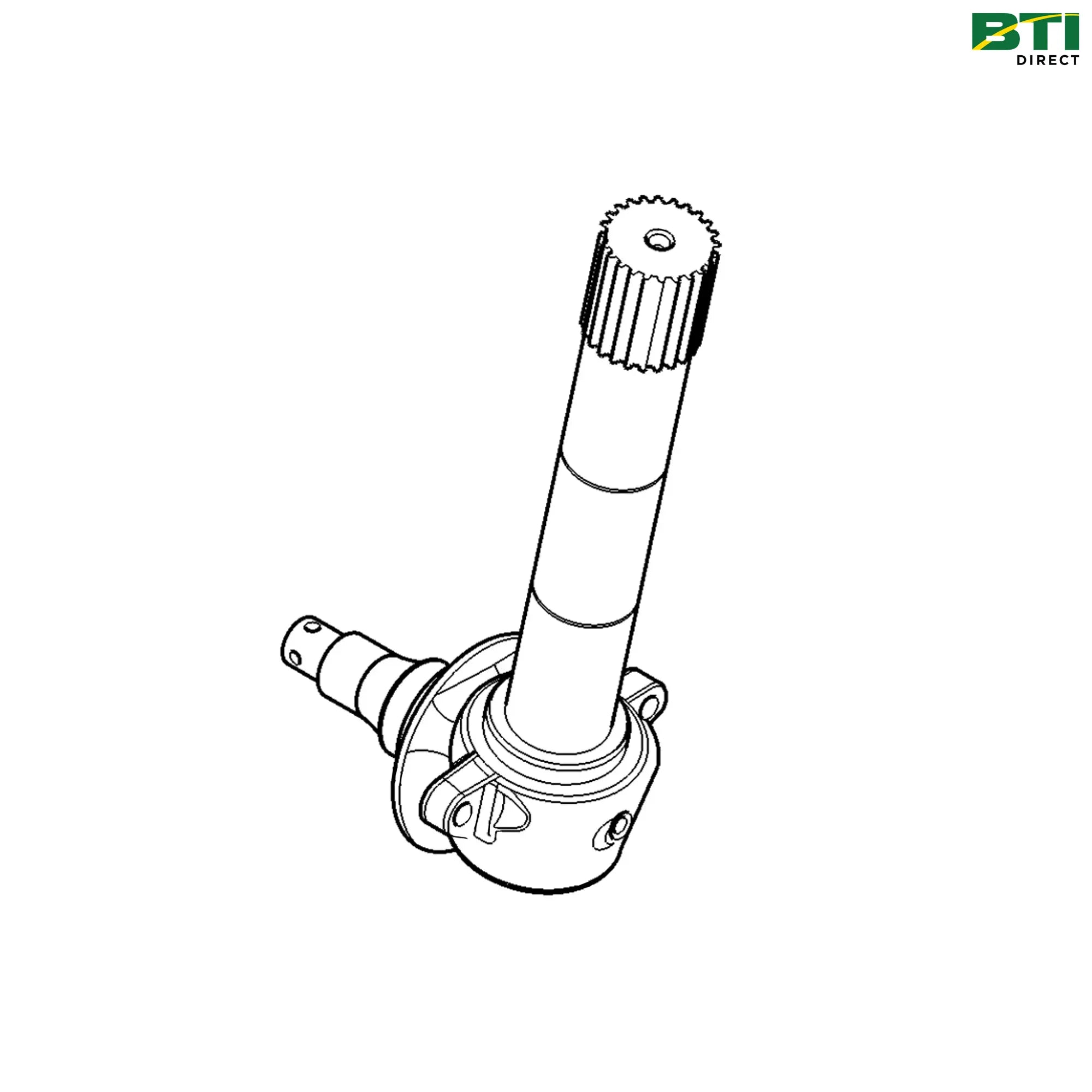 RE217610: Spindle and Hub Knuckle, Right Side