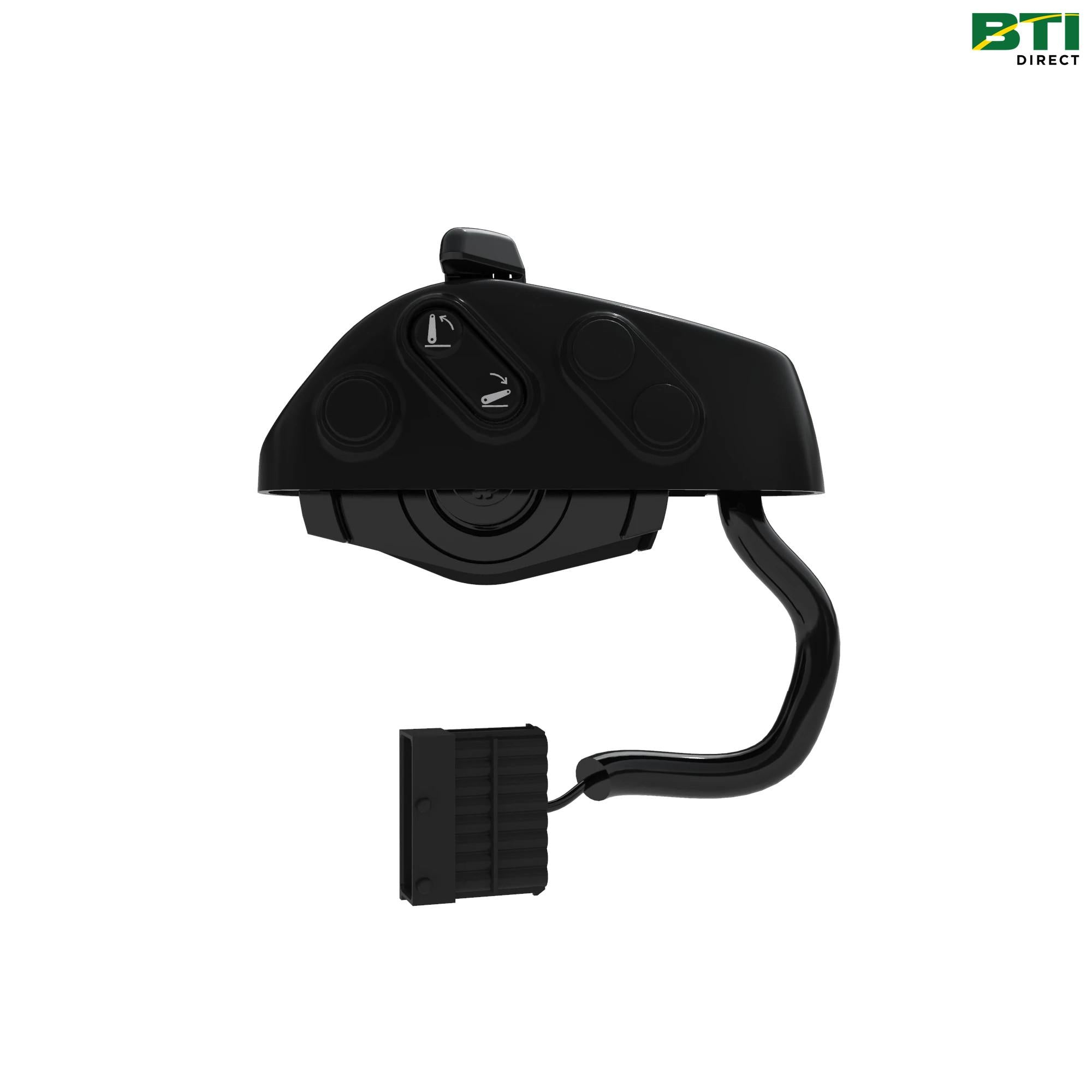 AL225709: Rockshaft Control with Rear Hitch Valve