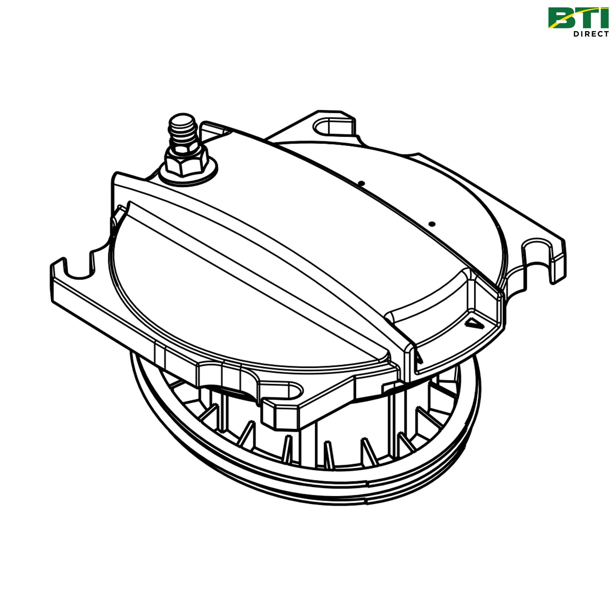 AXE46522: Hydraulic Oil Reservoir Filter Head with Gasket