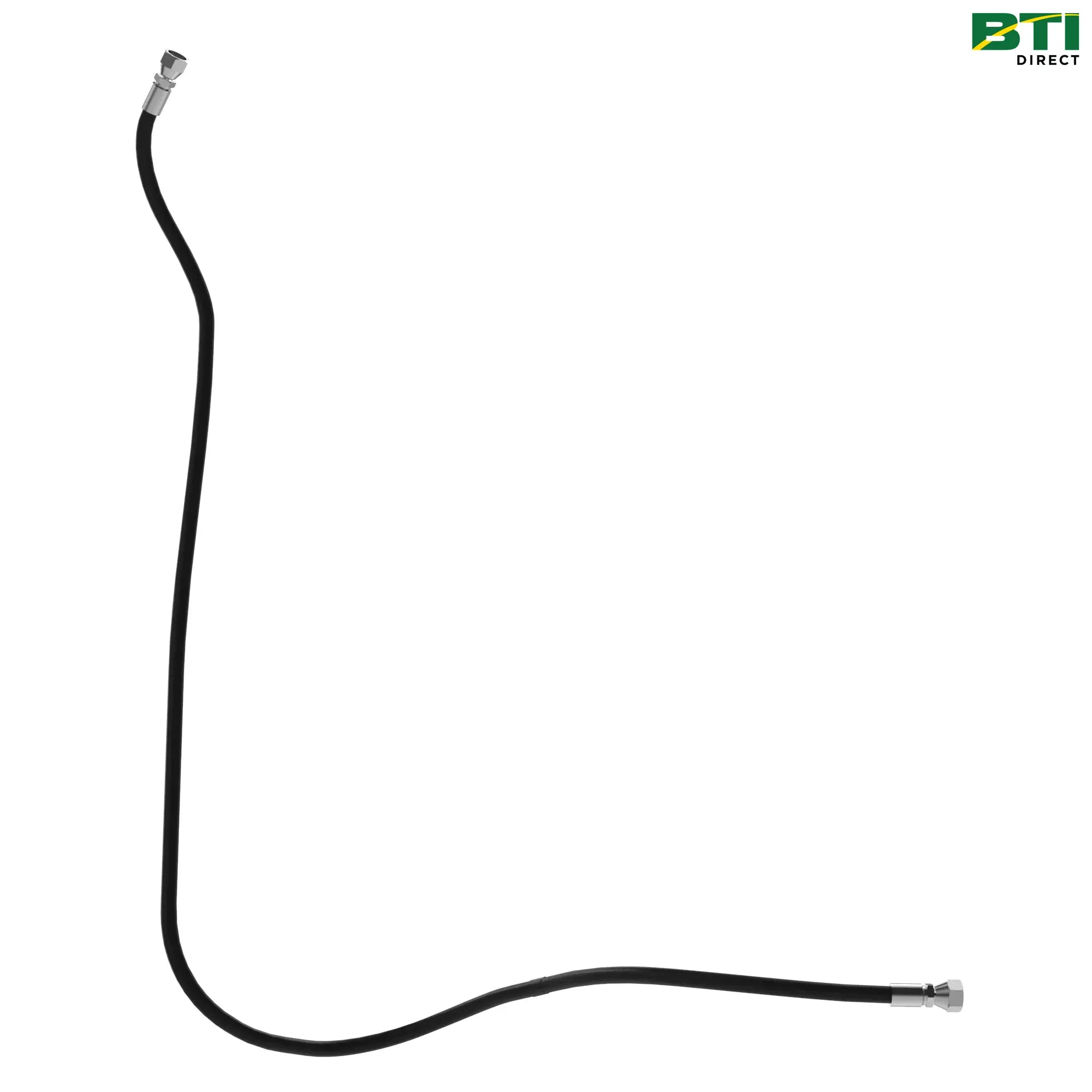 AXE48861: Wessel Valve Port T to LS Pump Tee Fitting Hydraulic Hose