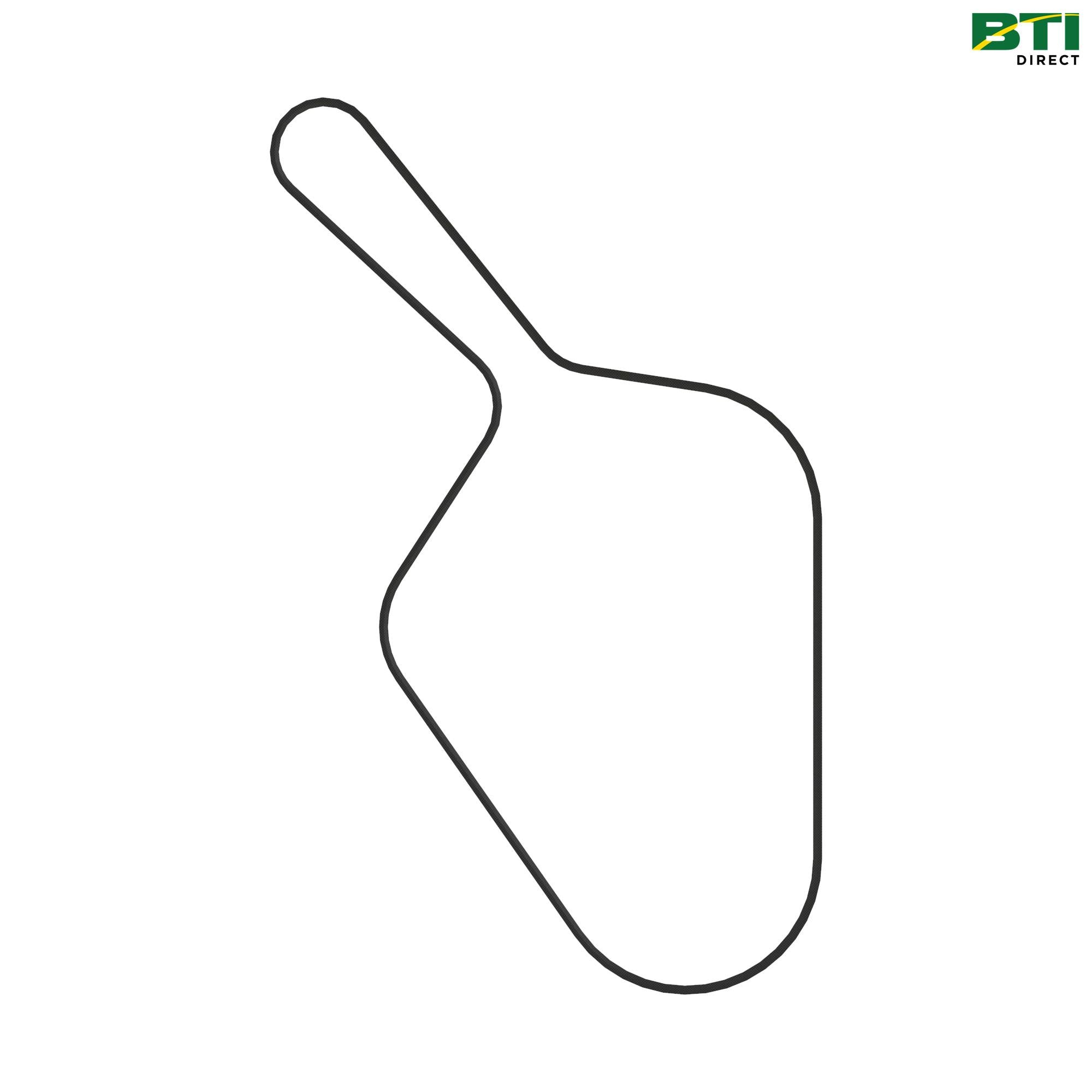 DZ119521: Engine Fan and Idler Pulley V-Belt, Effective Length 1610 mm (63.4 inch)