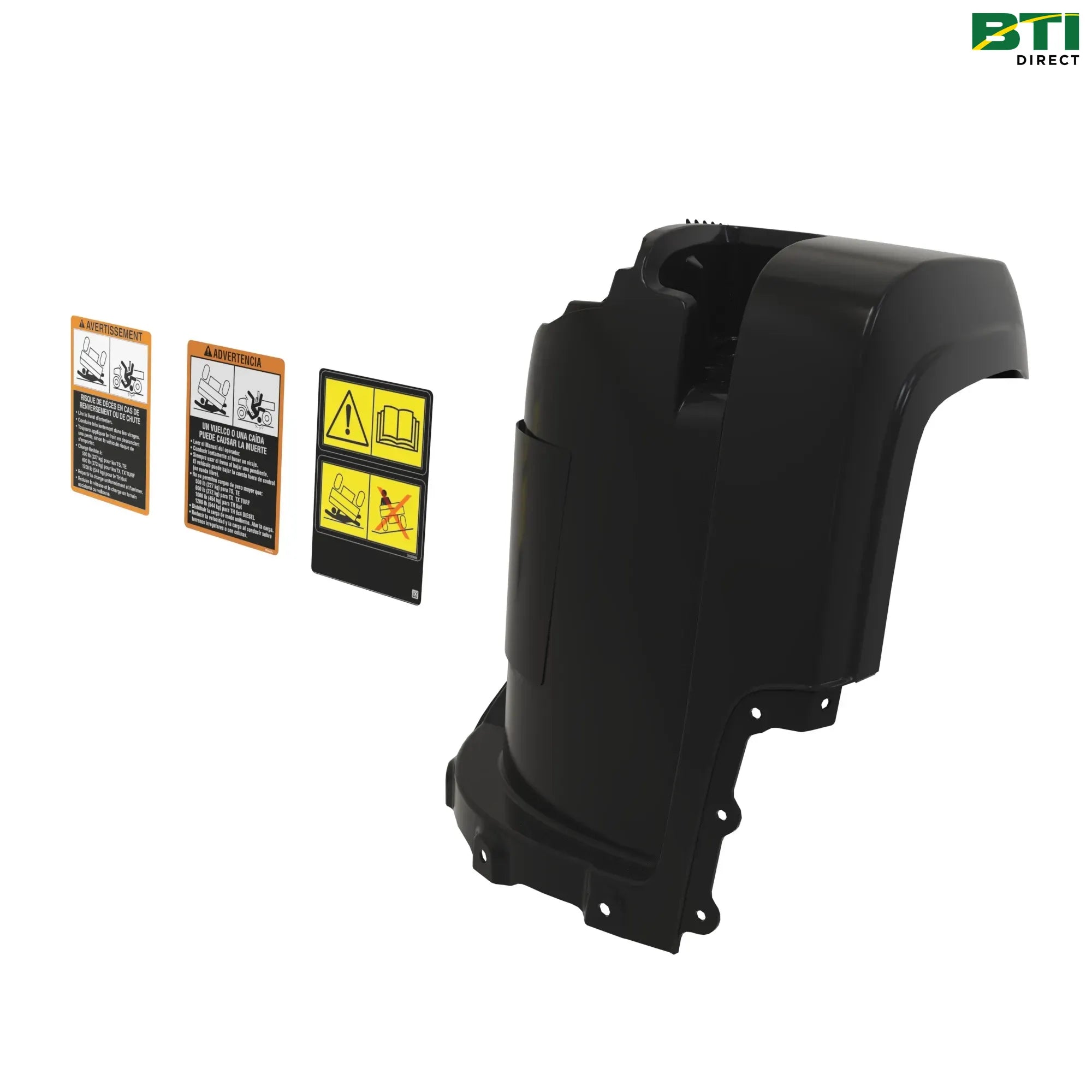 AUC13593: Fender Kit with Labels, Right Side