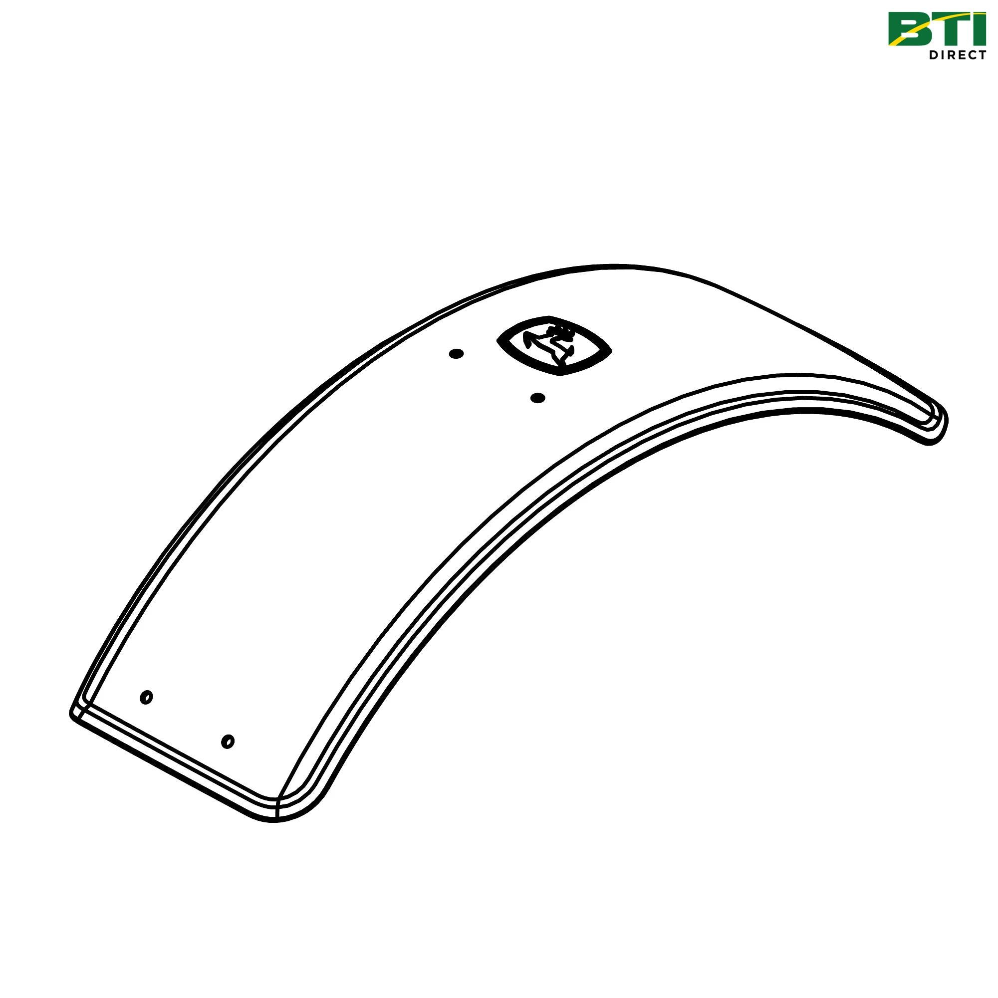 AL180330: MFWD (4WD) Front Fenders, 14.6 inch (370 mm) Wide