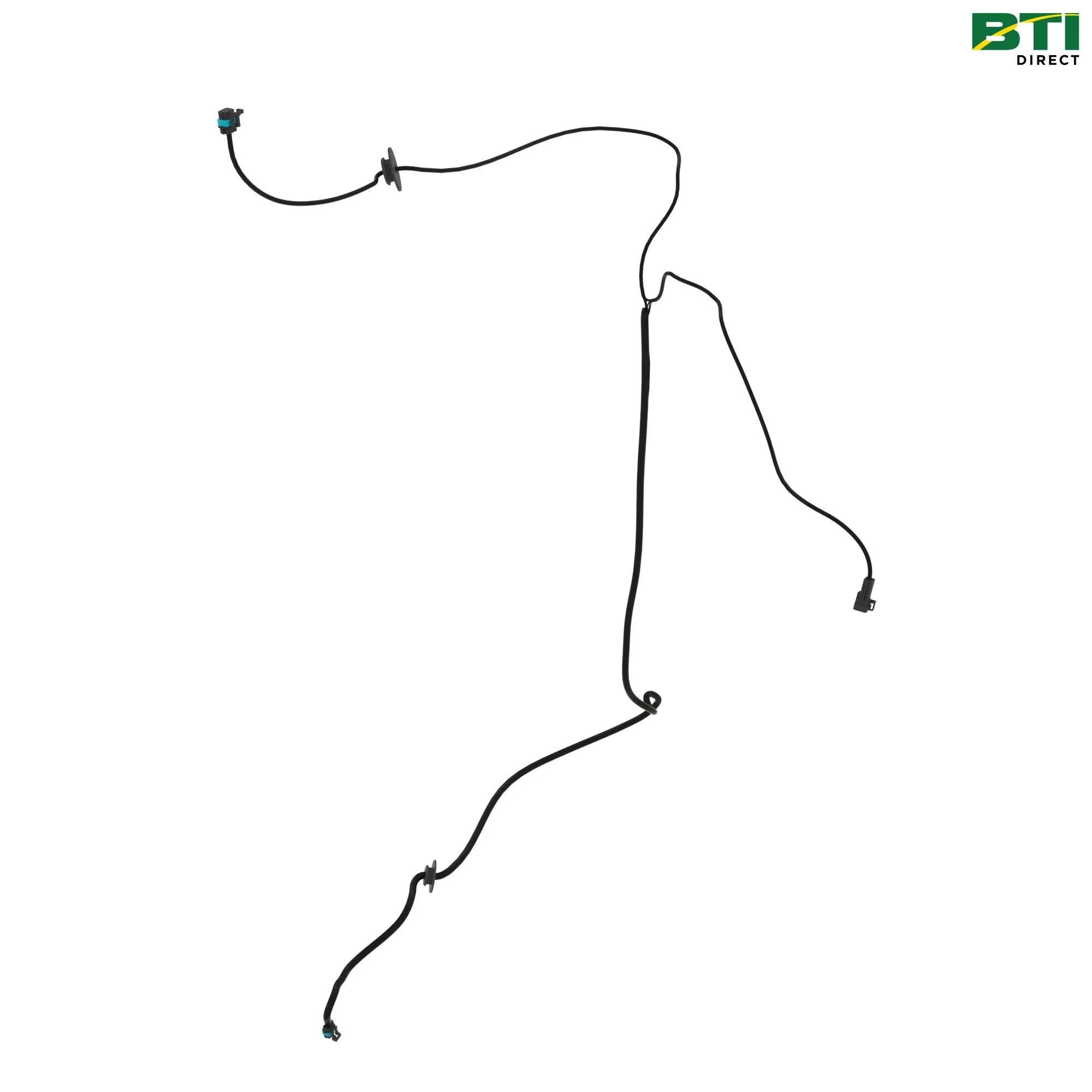 RE259576: Dual Hitch Wiring Harness