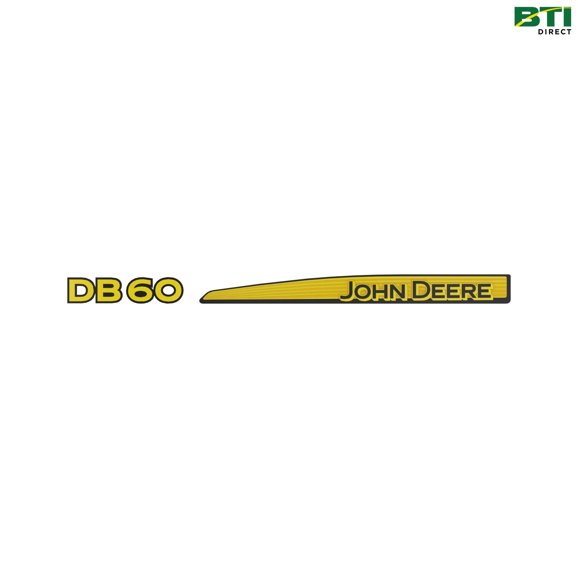 A100123: Label, DB60, Left Side