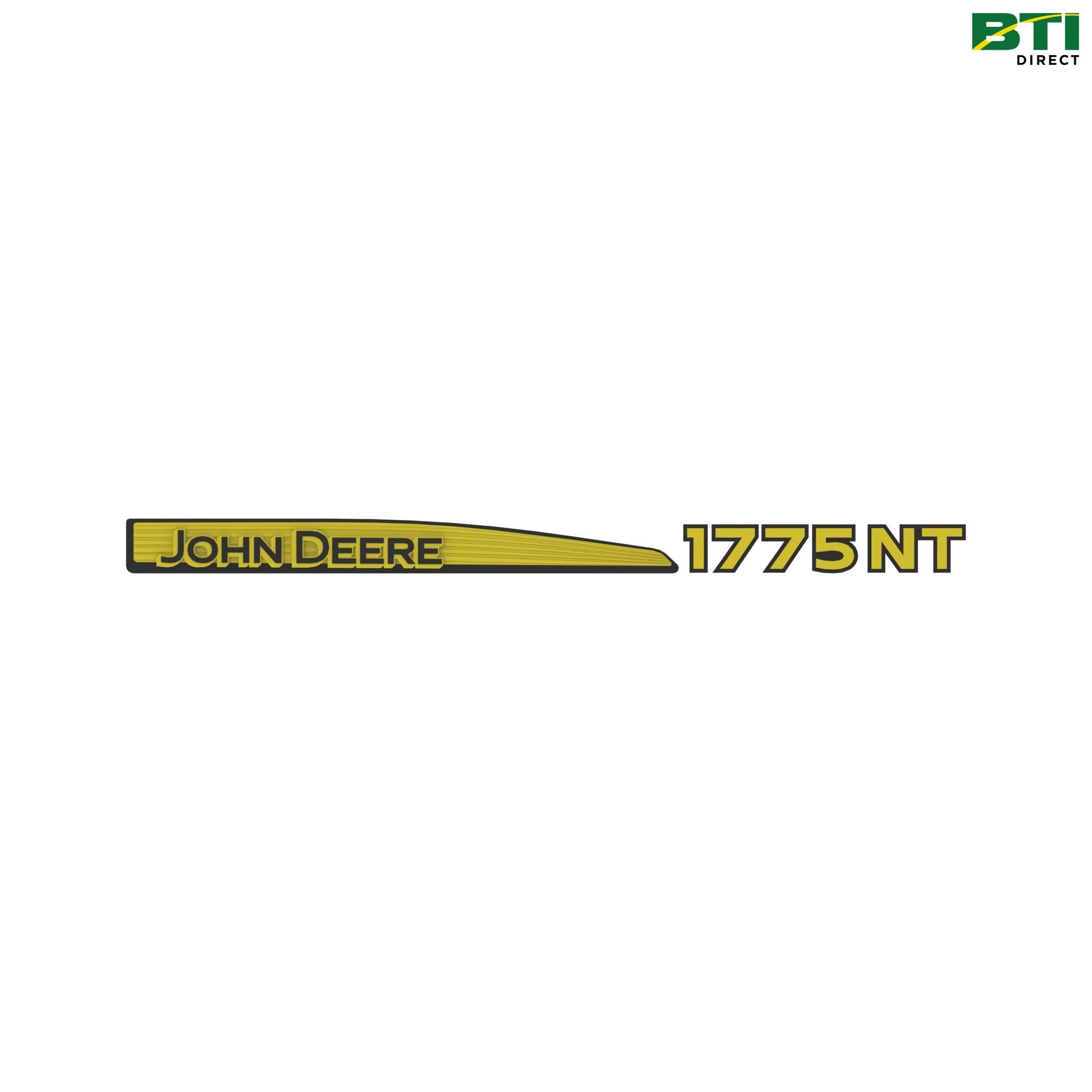 A109951: John Deere 1775NT Model Label