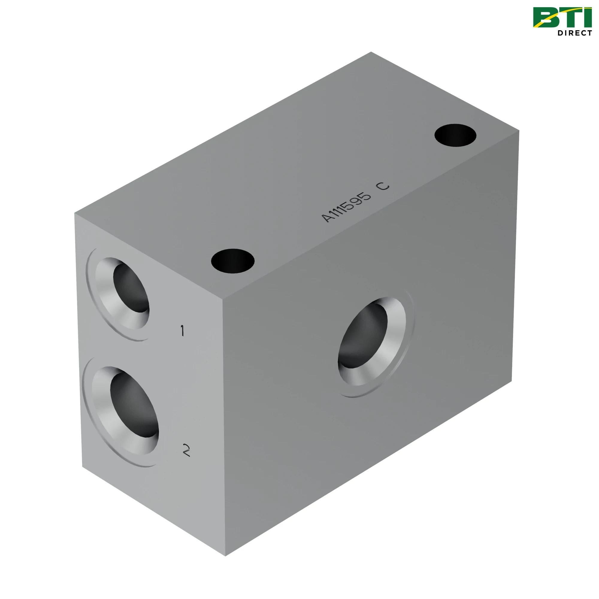 A111595: TEE Manifold Block