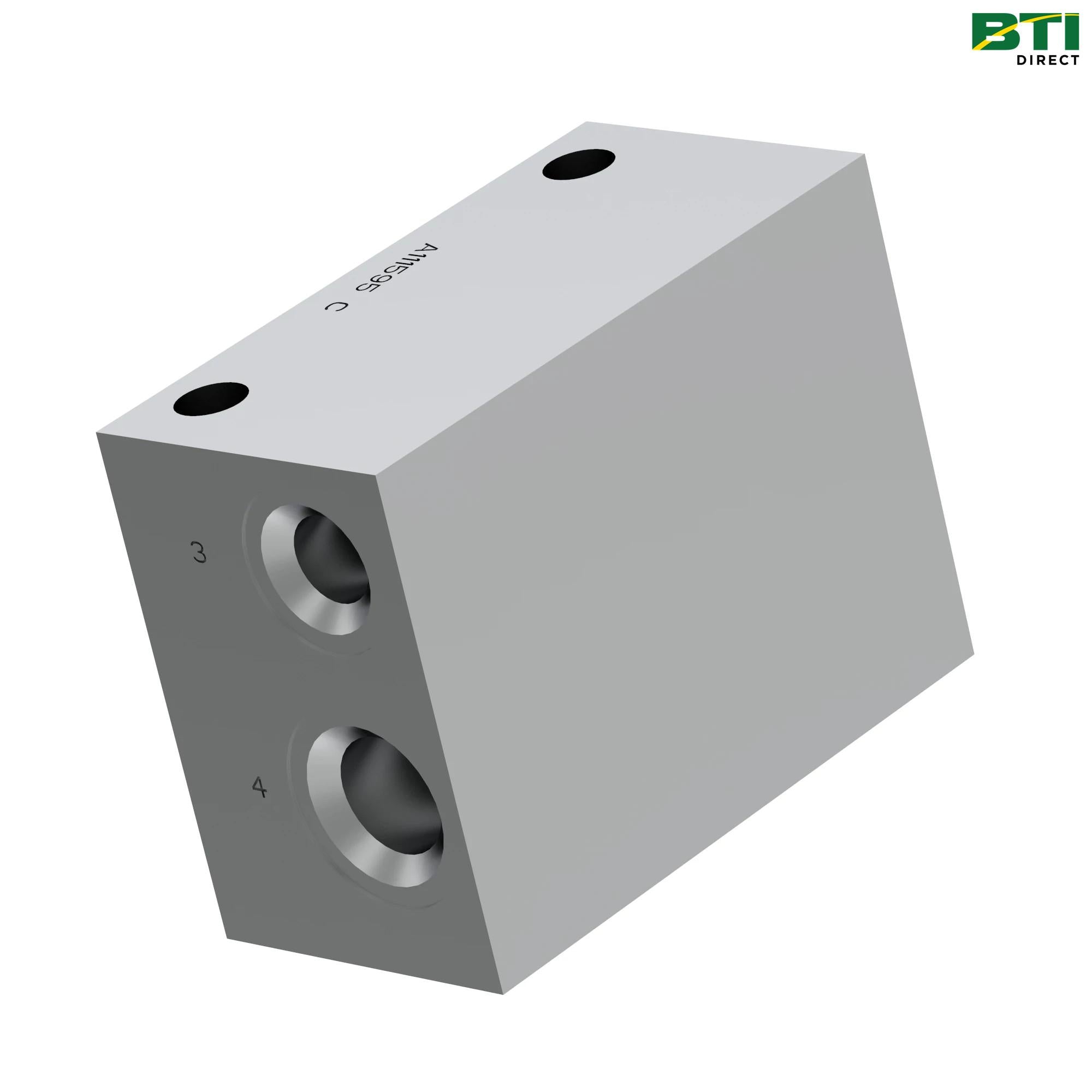 A111595: TEE Manifold Block