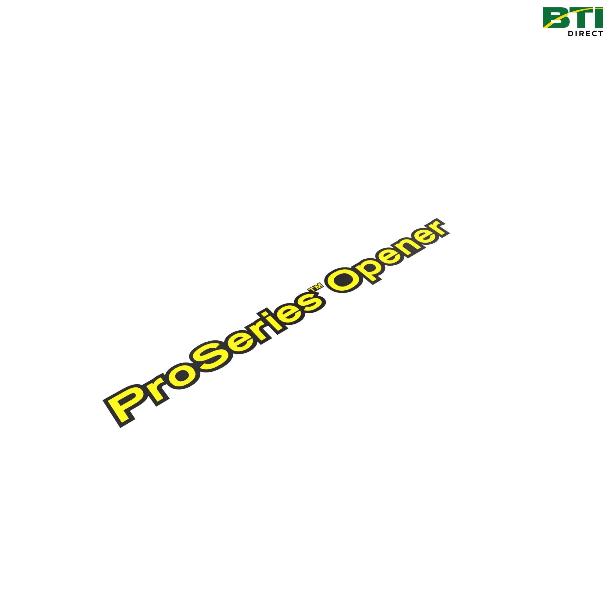 A112416: ProSeries™ Opener Label