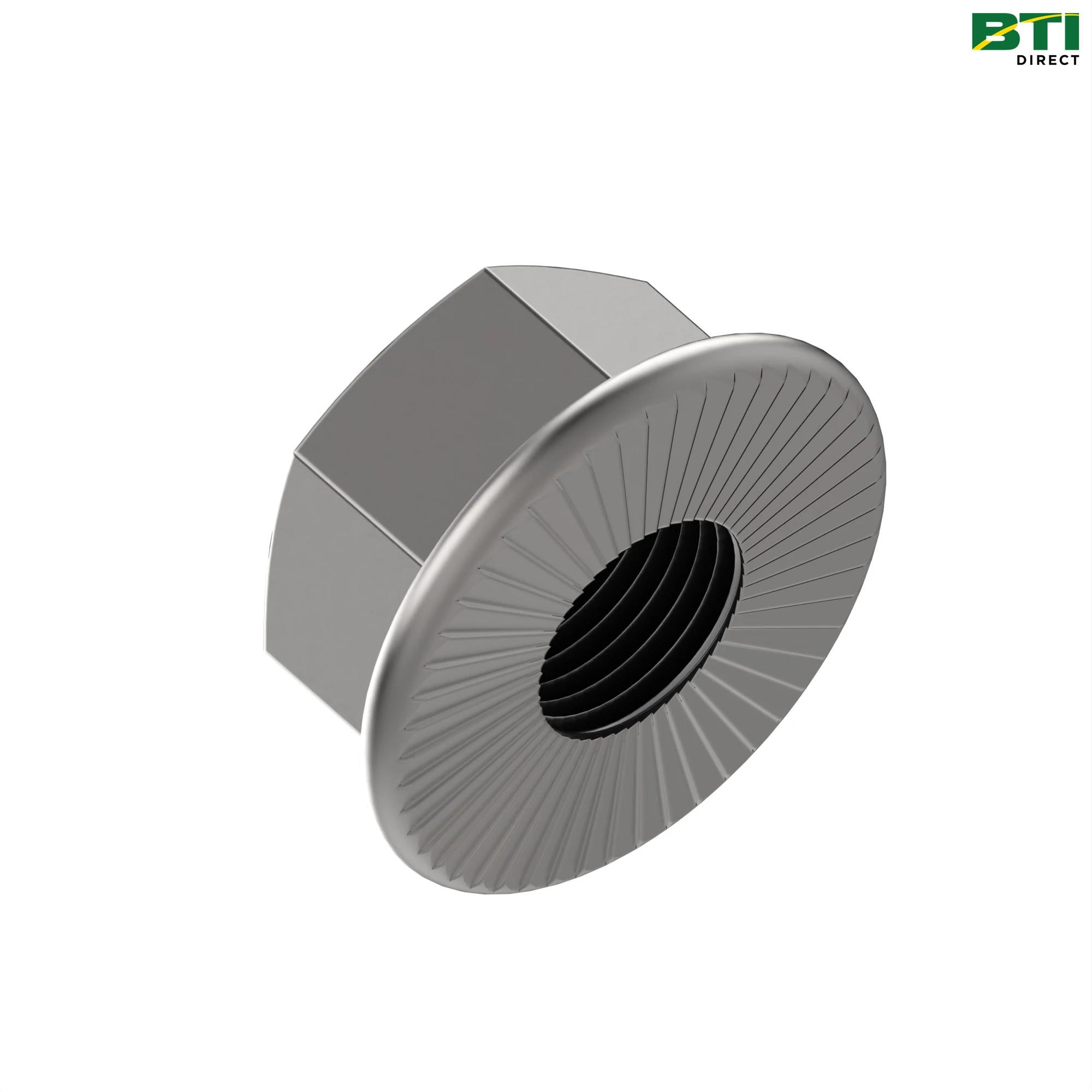 A128961: Serrated Flange Lock Nut