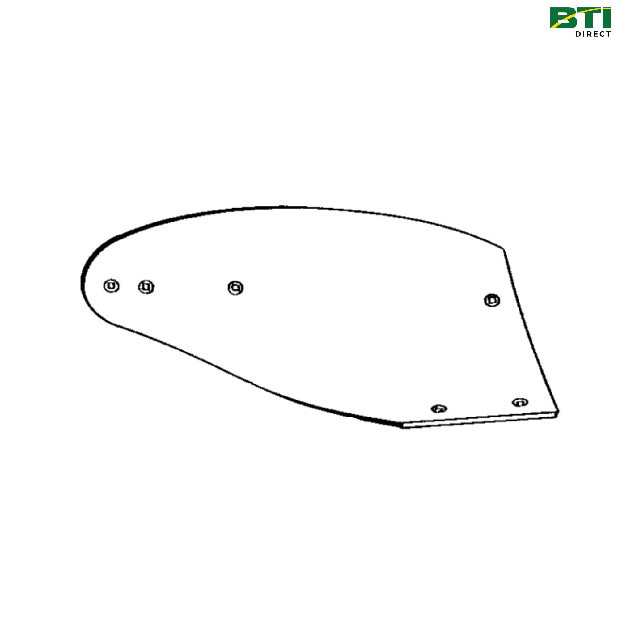 A20700: Right Side Plow Moldboard