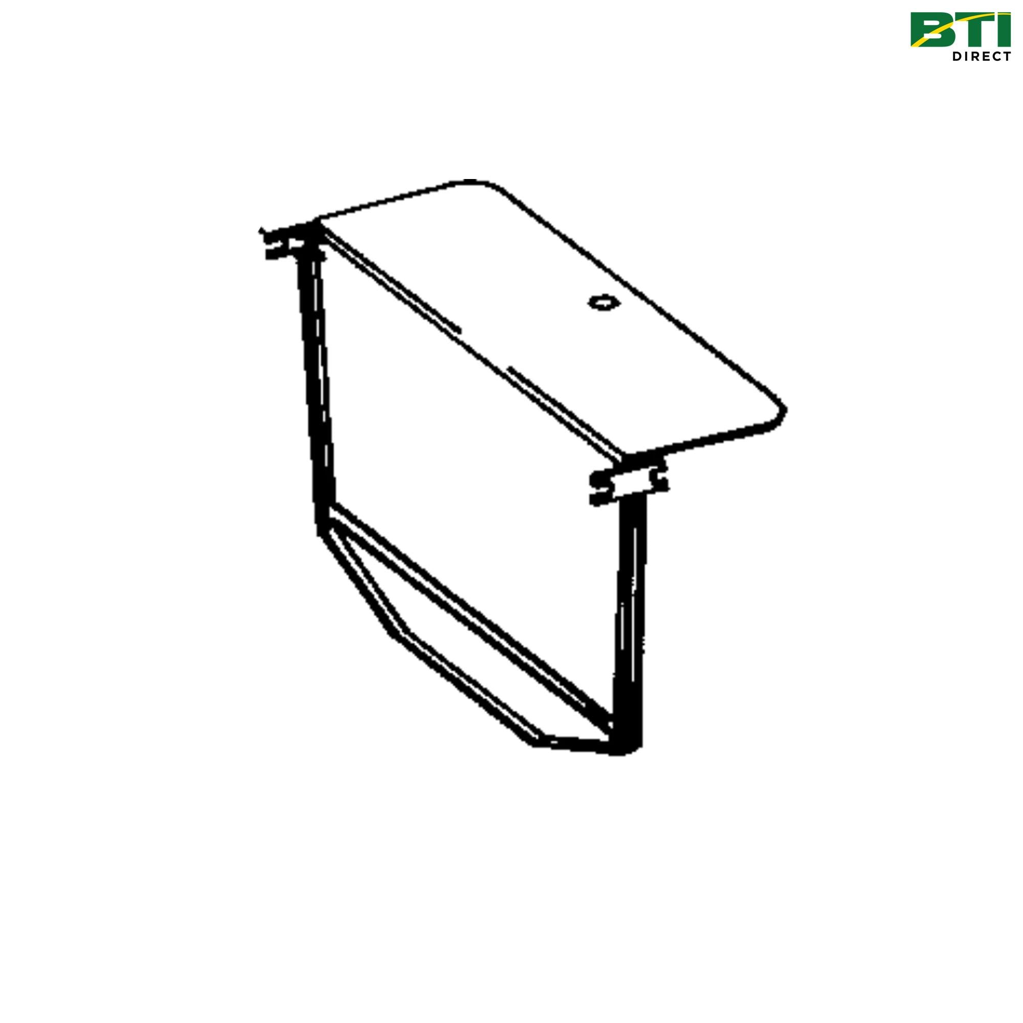 A22739: Hopper Unit Double Attachment Partition