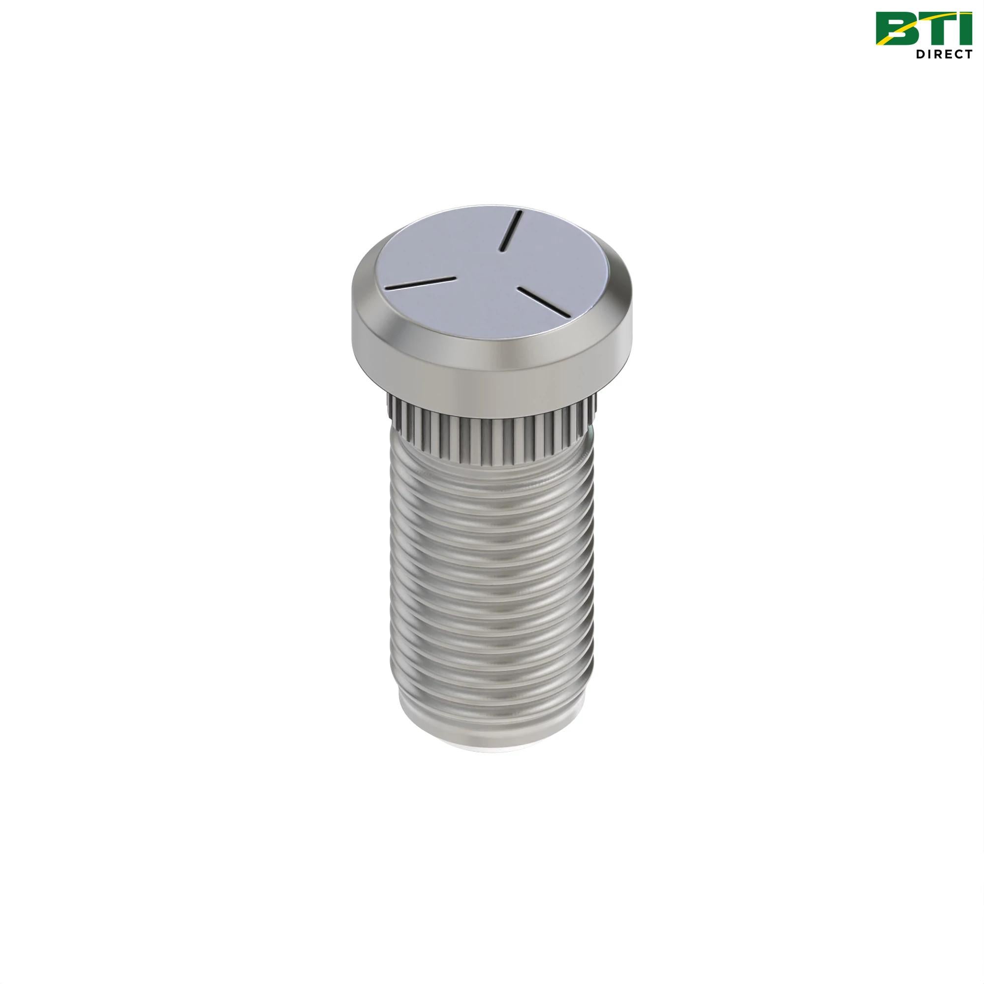 A44553: Ribbed Neck Wheel Bolt