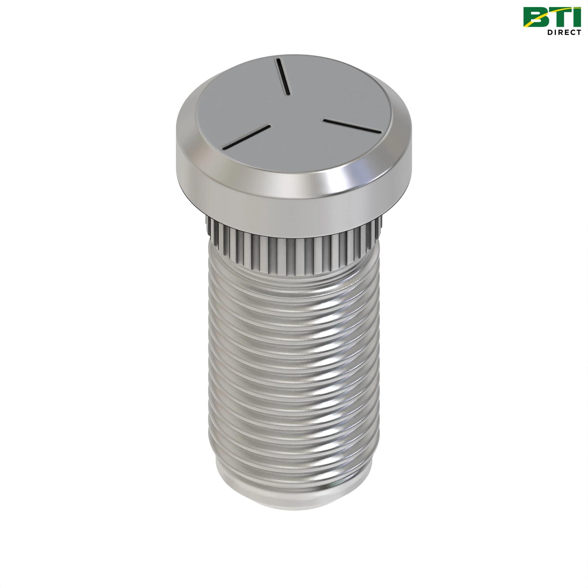 A44553: Ribbed Neck Wheel Bolt