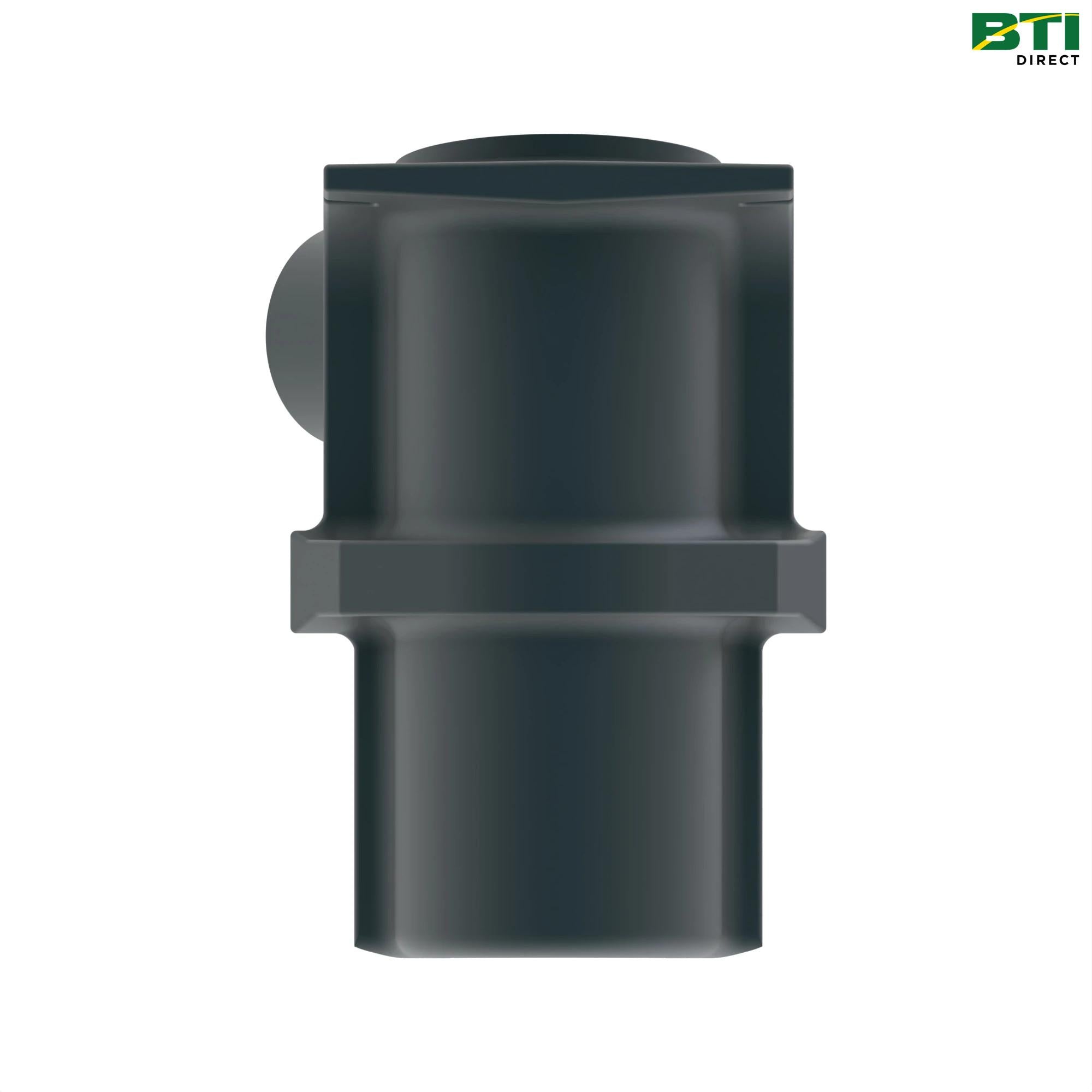 A48505: Dry Fertilizer Hopper Spout, Left Side