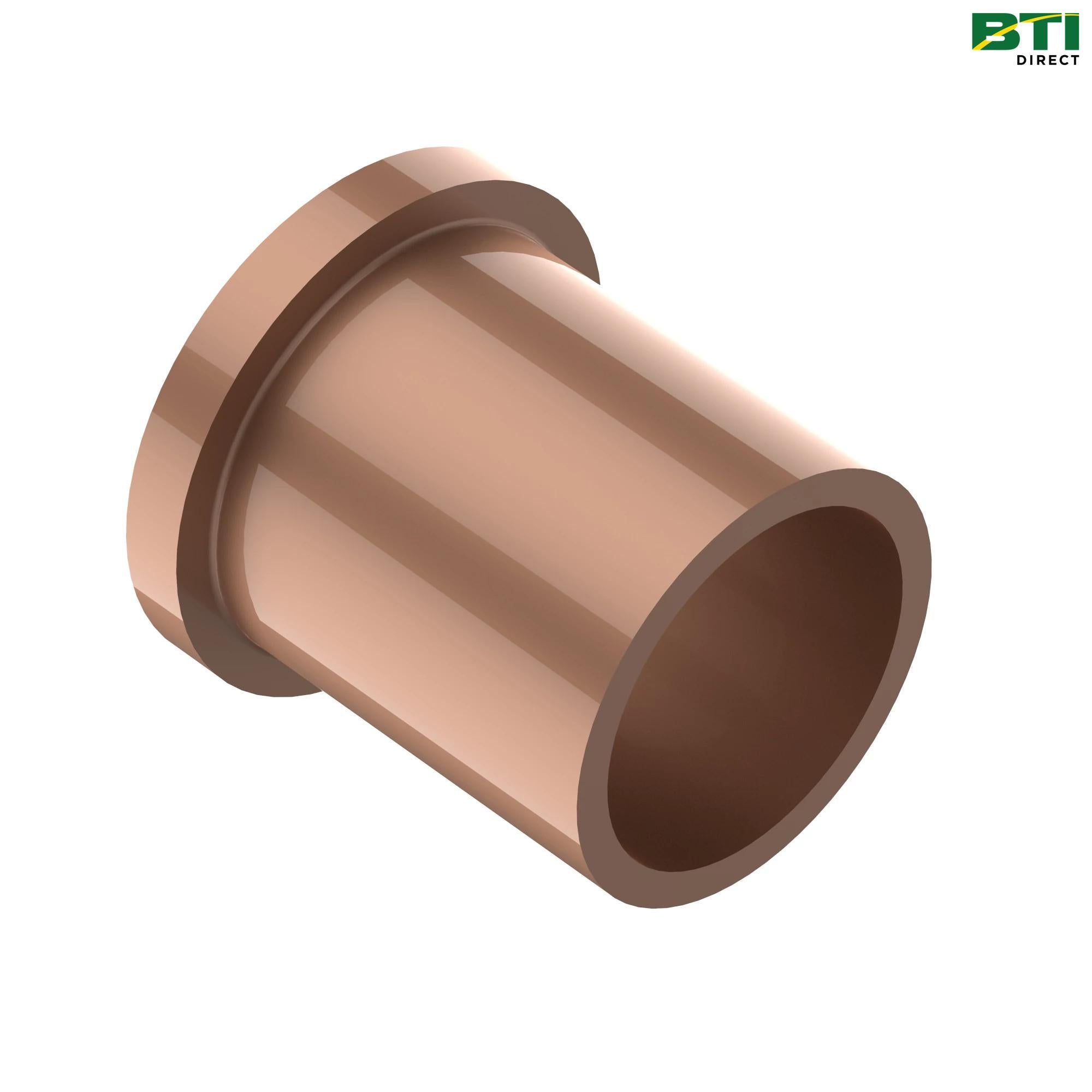 A60181: Cylindrical Flanged Alloy Bushing