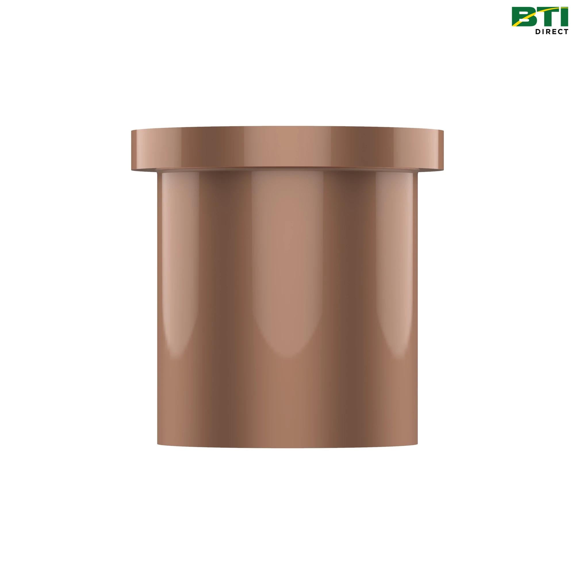 A60181: Cylindrical Flanged Alloy Bushing