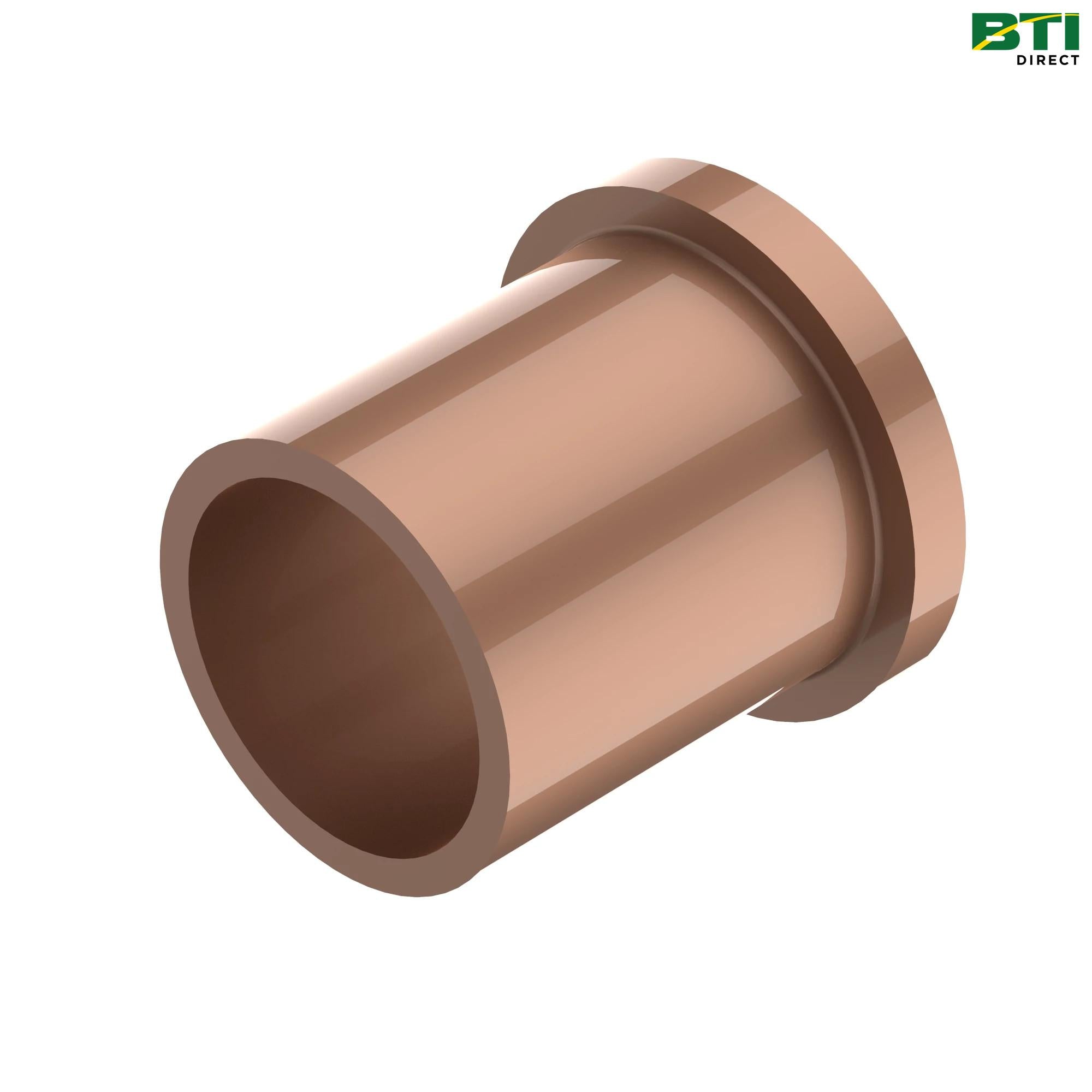 A60181: Cylindrical Flanged Alloy Bushing
