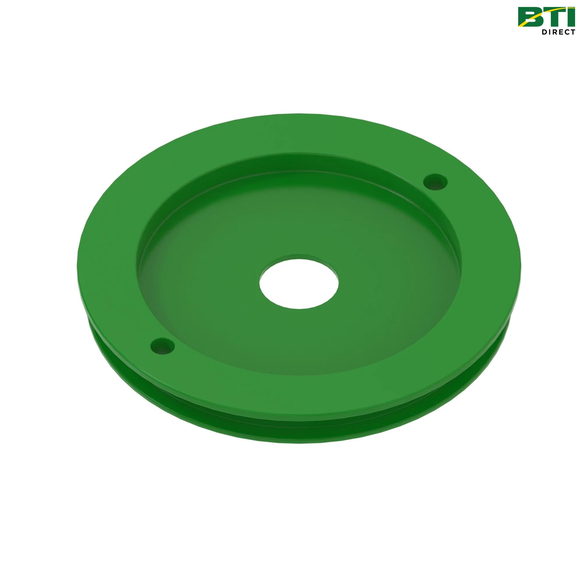 A61580: Green High Rate Meter Roller End, Left Side