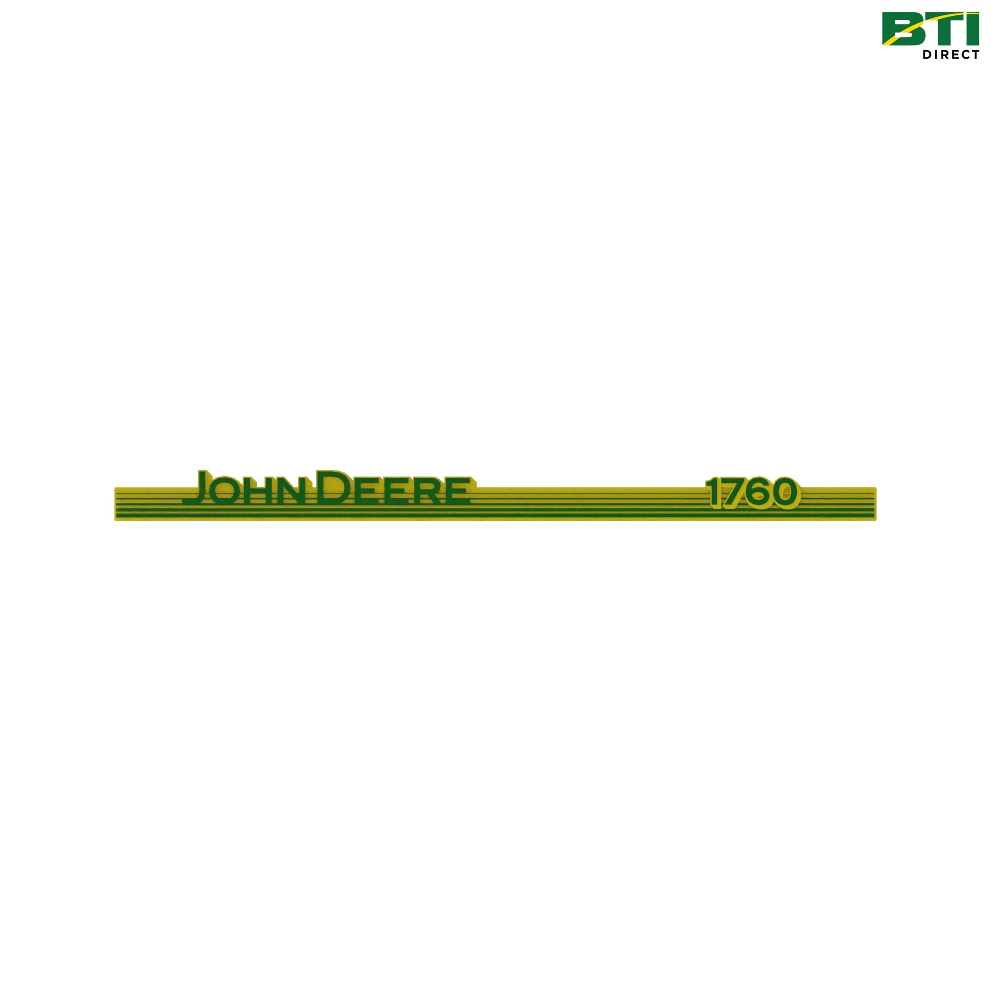 A69181: John Deere 1760 Decal