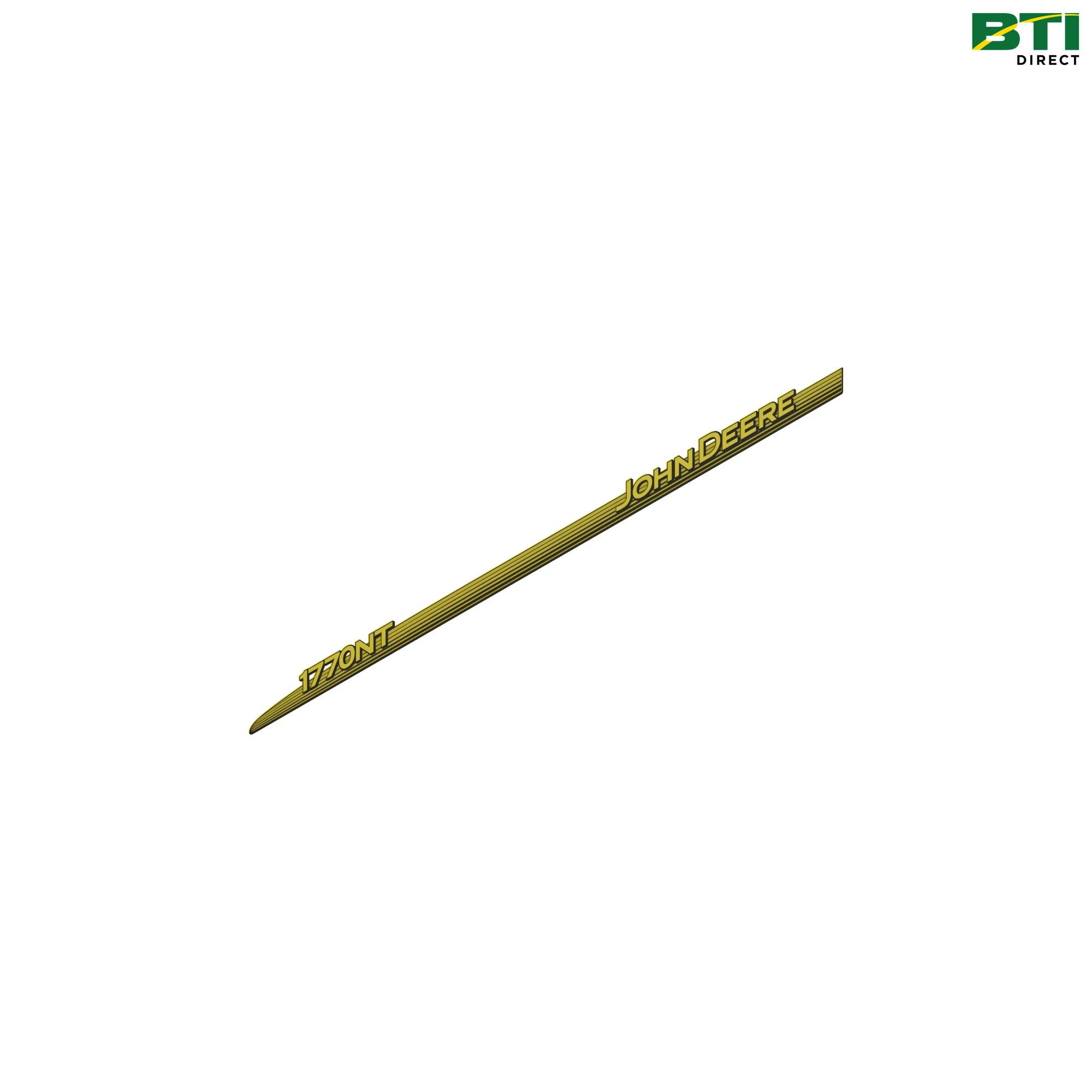 A72517: John Deere 1770NT Model Designator Label, Left Side