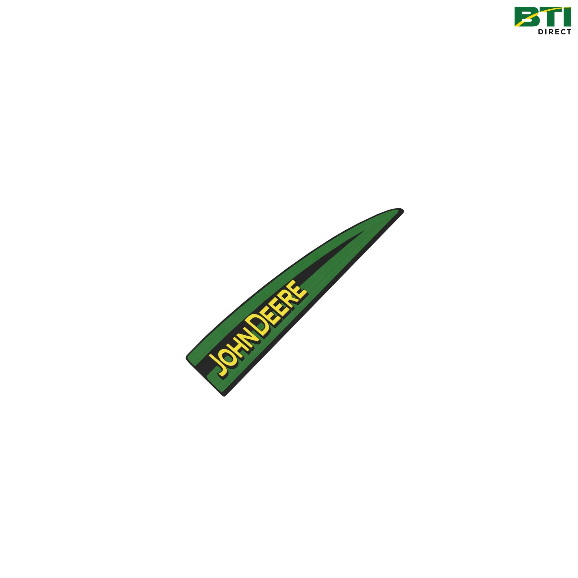 A73261: John Deere Stripe Label, Right Side