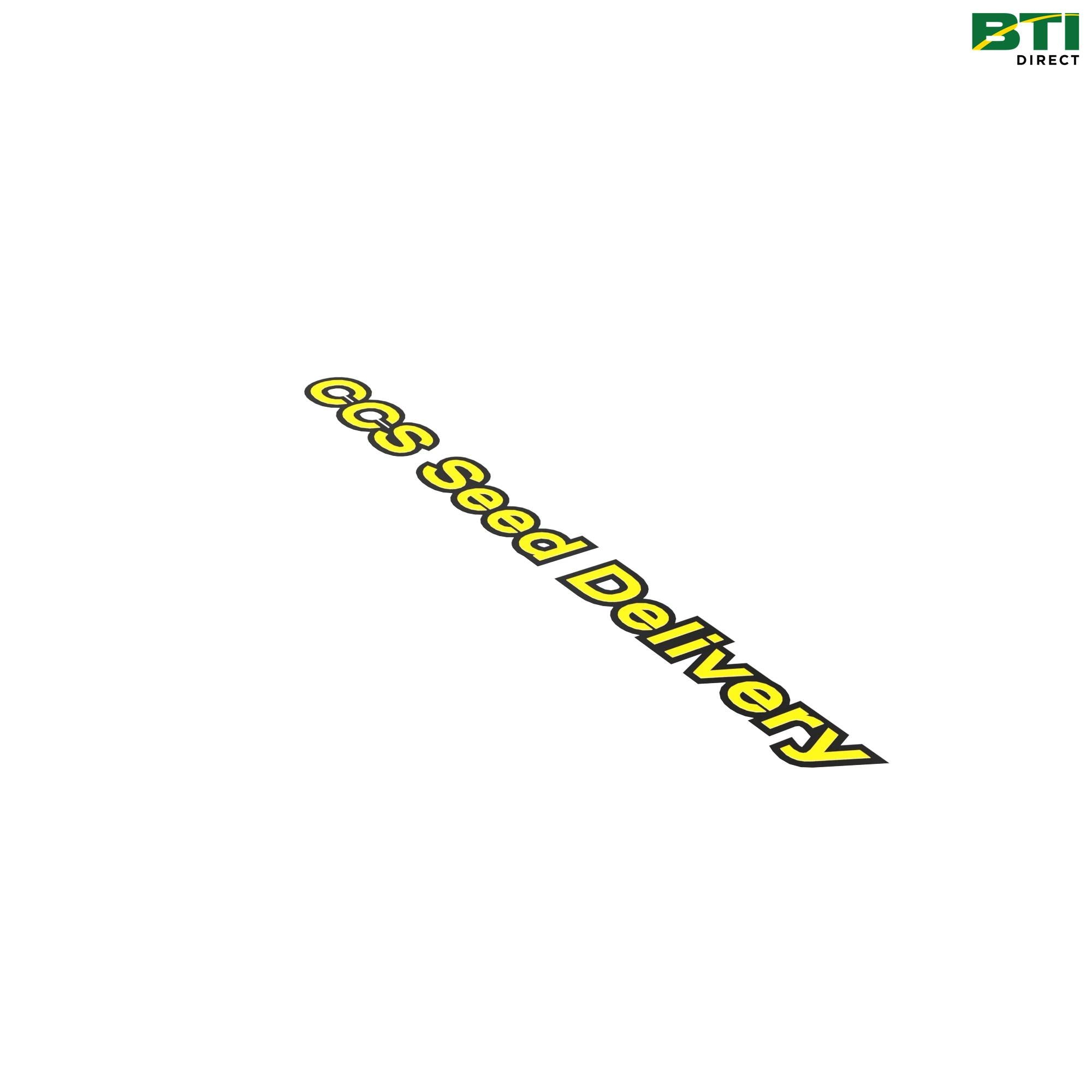 A83056: CCS™ Seed Delivery Label