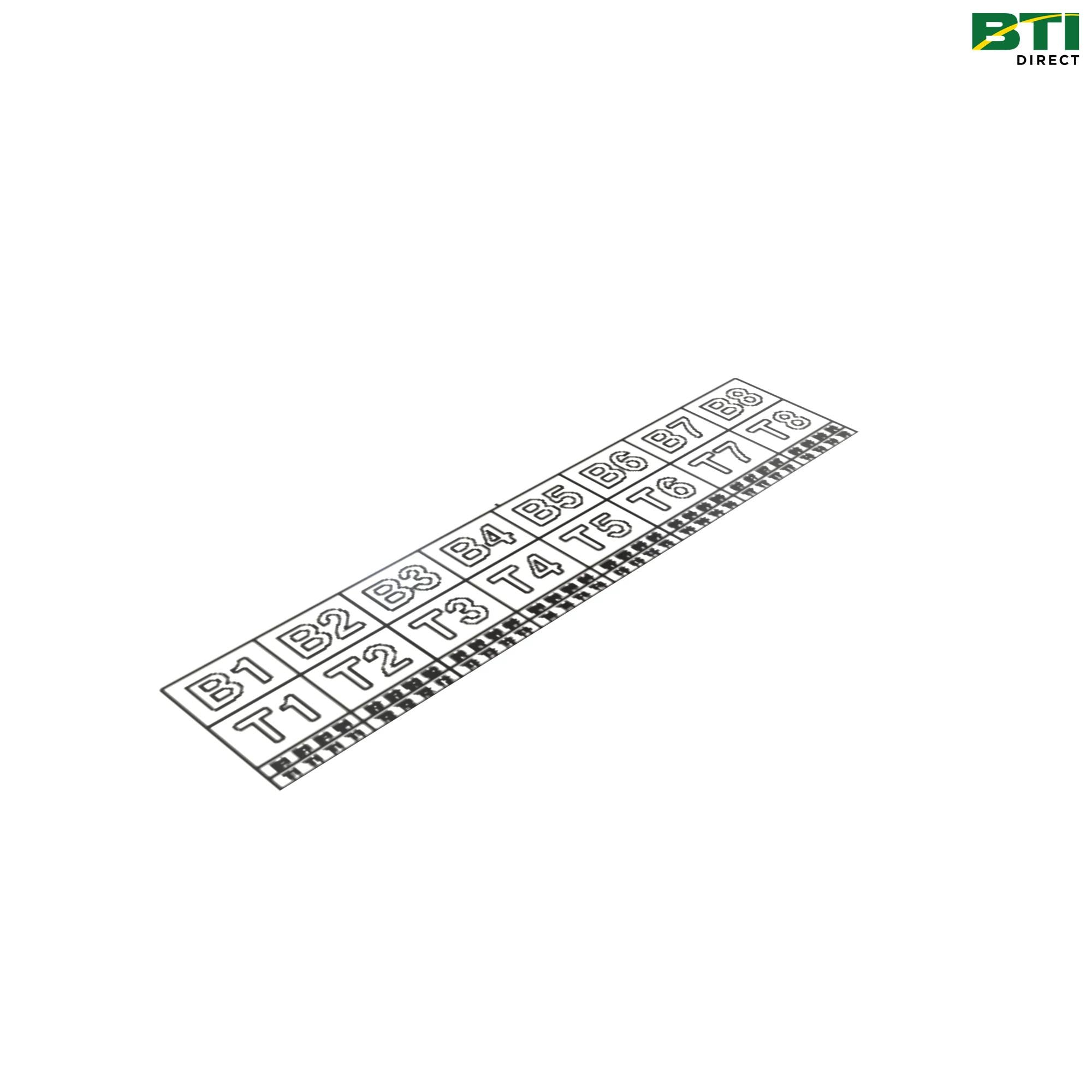 A87032: Tower Numbering Label