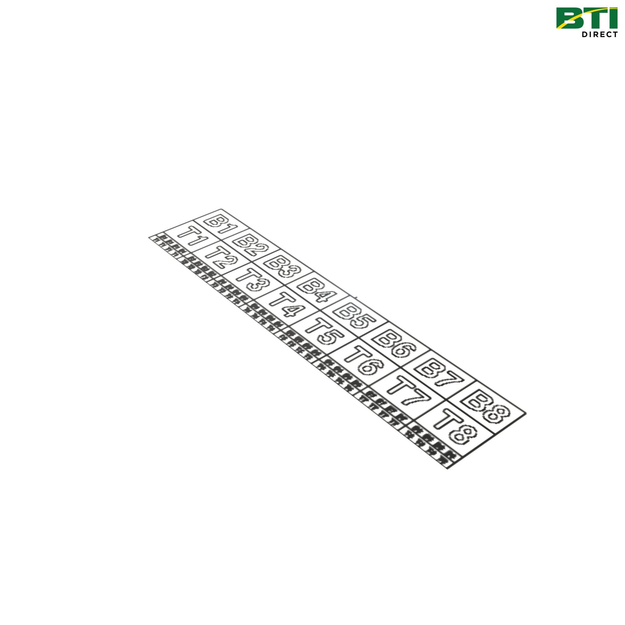 A87032: Tower Numbering Label
