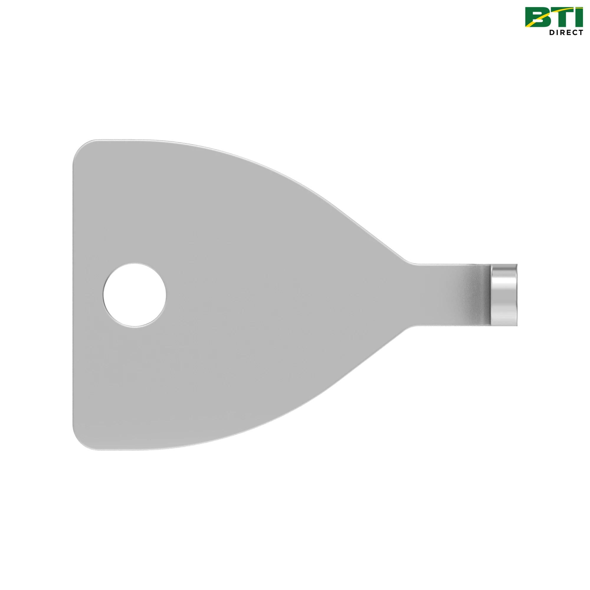 A97123: Wheel without Tension Spring Scrapers Plate