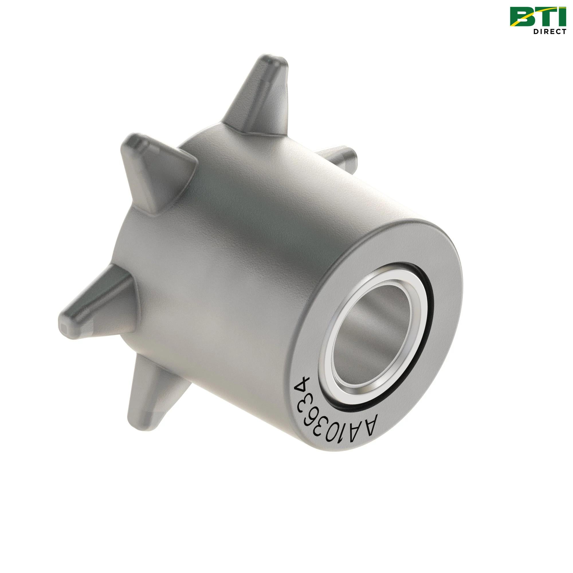 AA103634: 6 Tine Knockout Arm Wheel