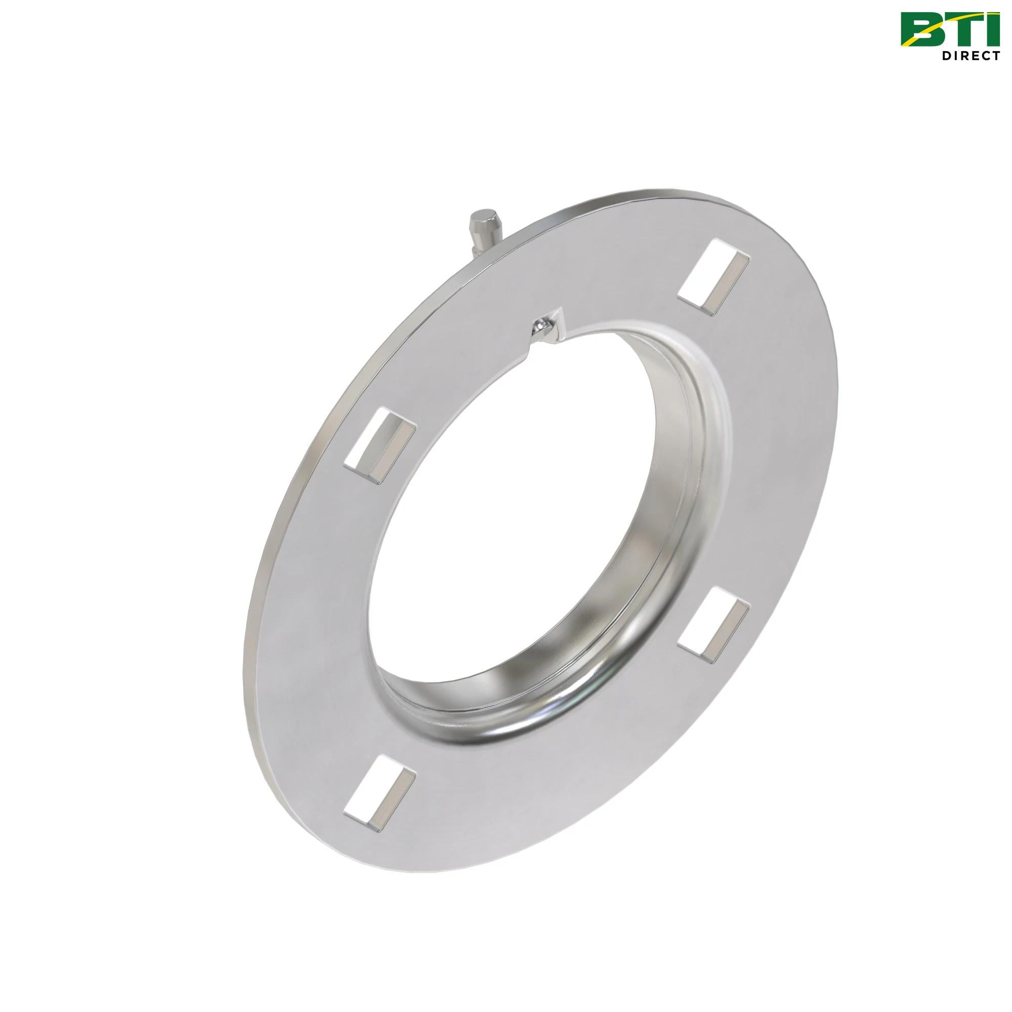 AA20226: 4-Hole Pressed Flanged Bearing Housing