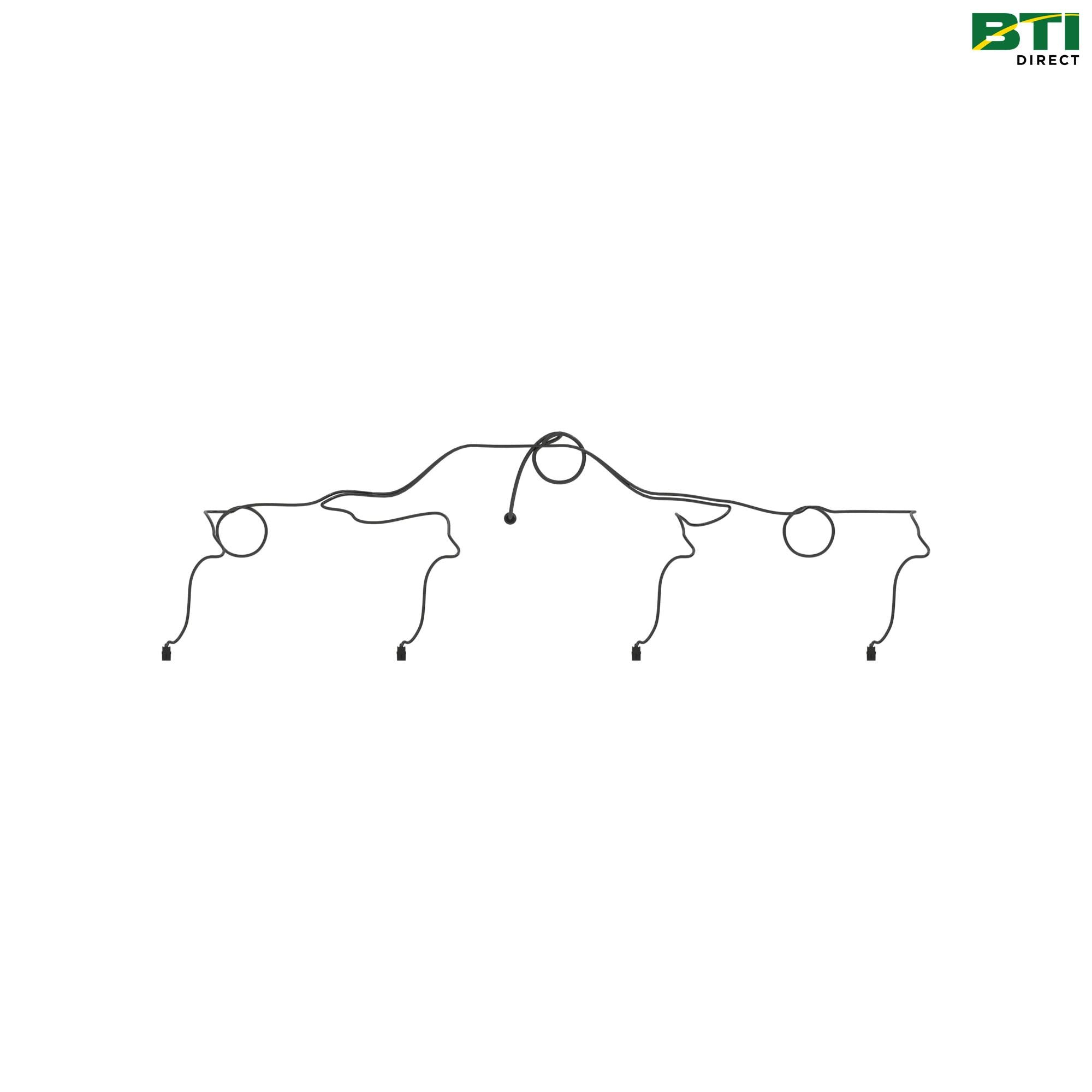 AA36663: 4 Row Wiring Harness