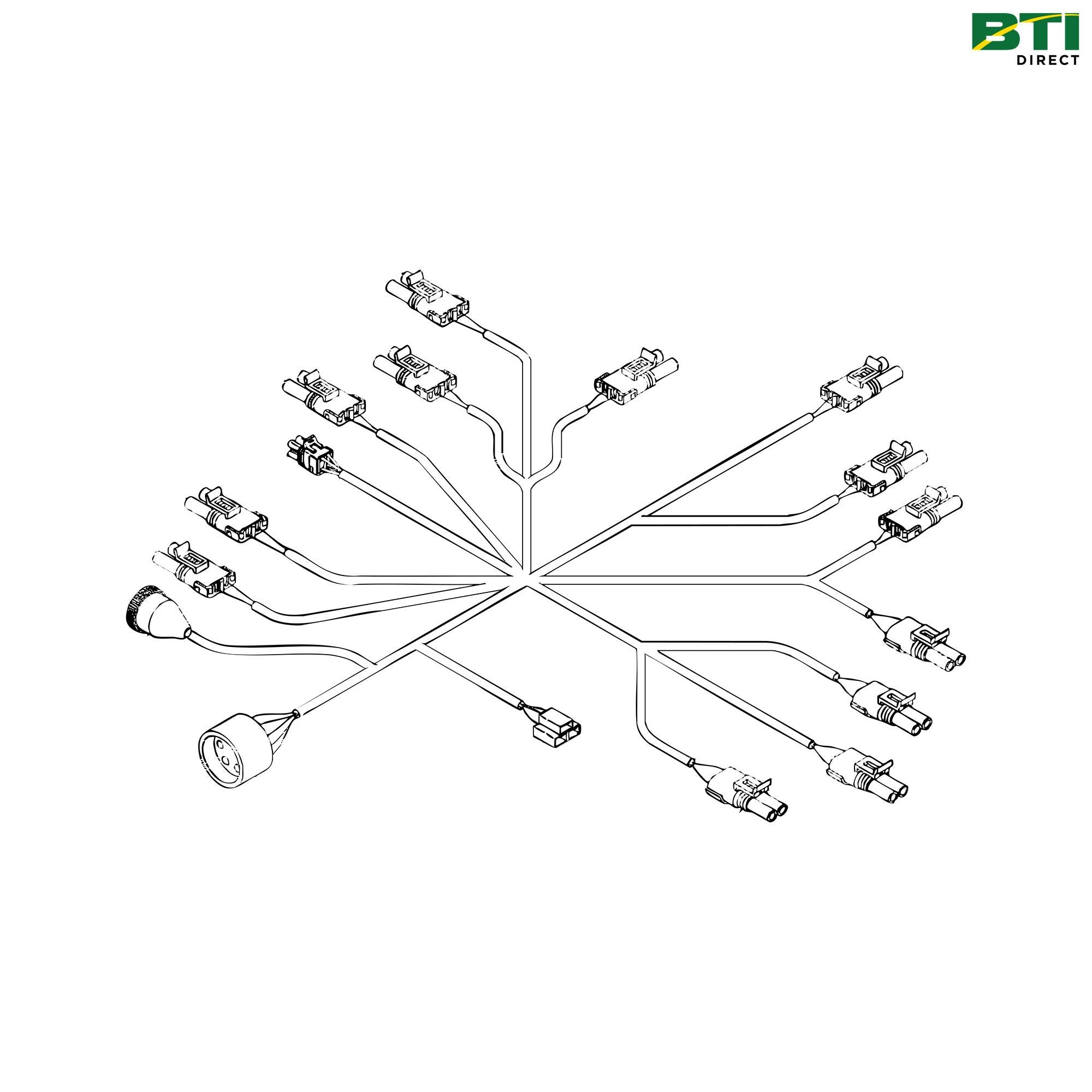 AA61716: Frame Control Wiring Harness
