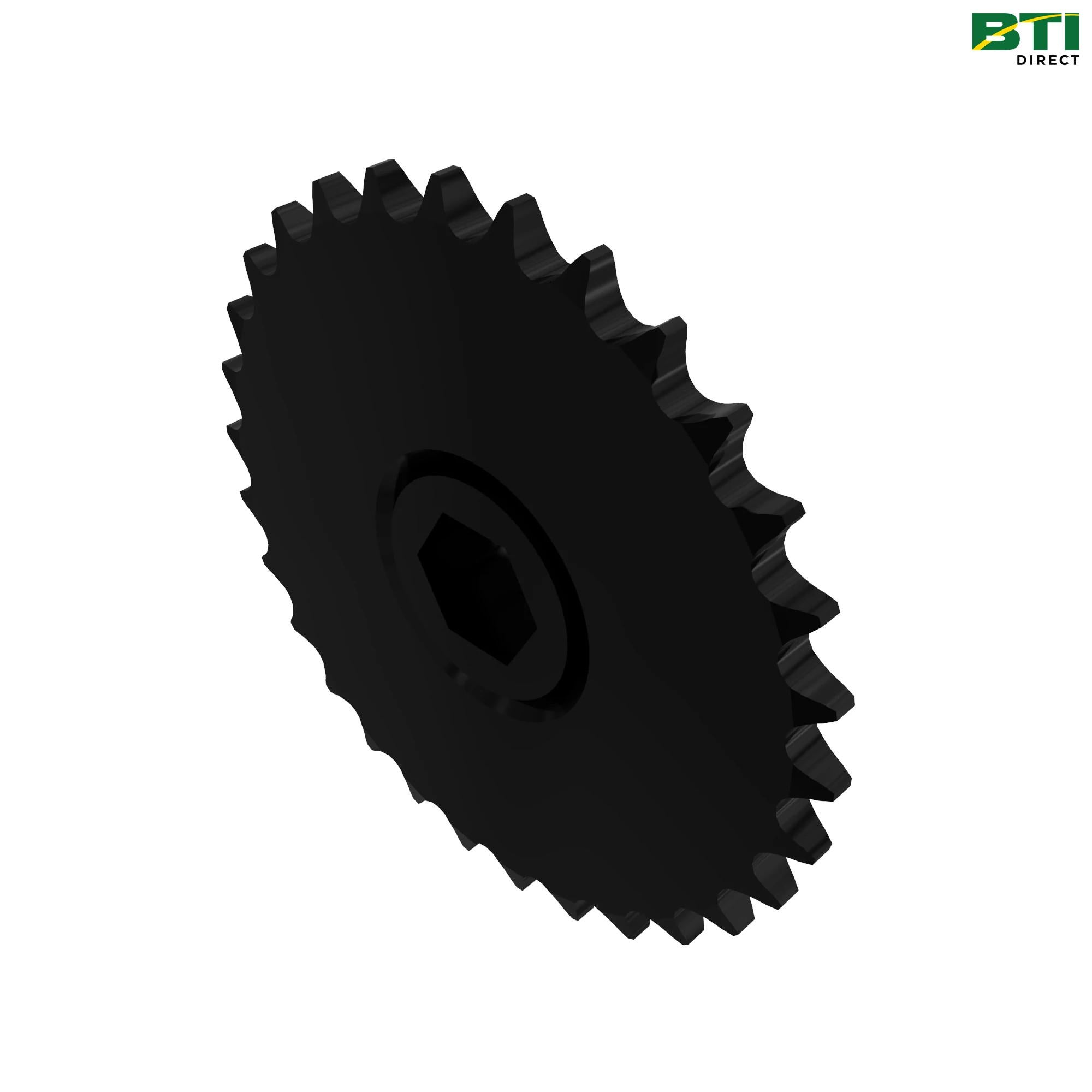 AA62991: Fertilizer Transmission Double Chain Sprocket, 16 and 30 Tooth